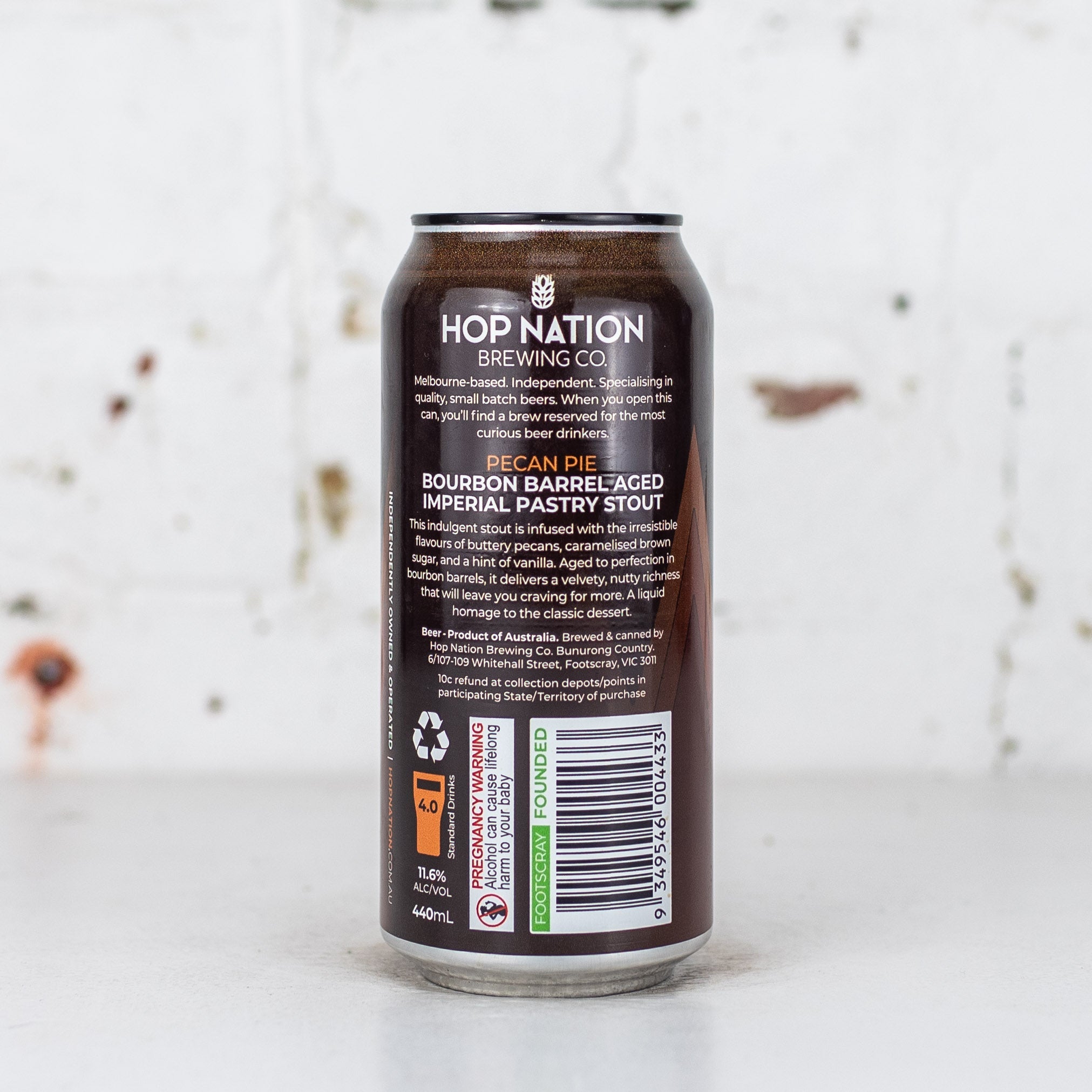 Hop Nation - Pecan Pie BBA Imperial Pastry Stout
