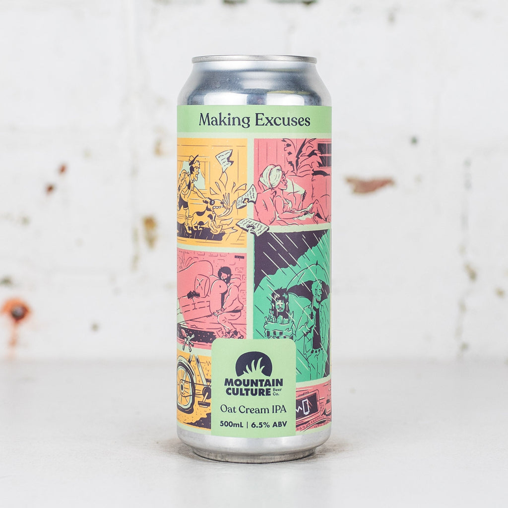 Mountain Culture - Making Excuses Oat Cream IPA