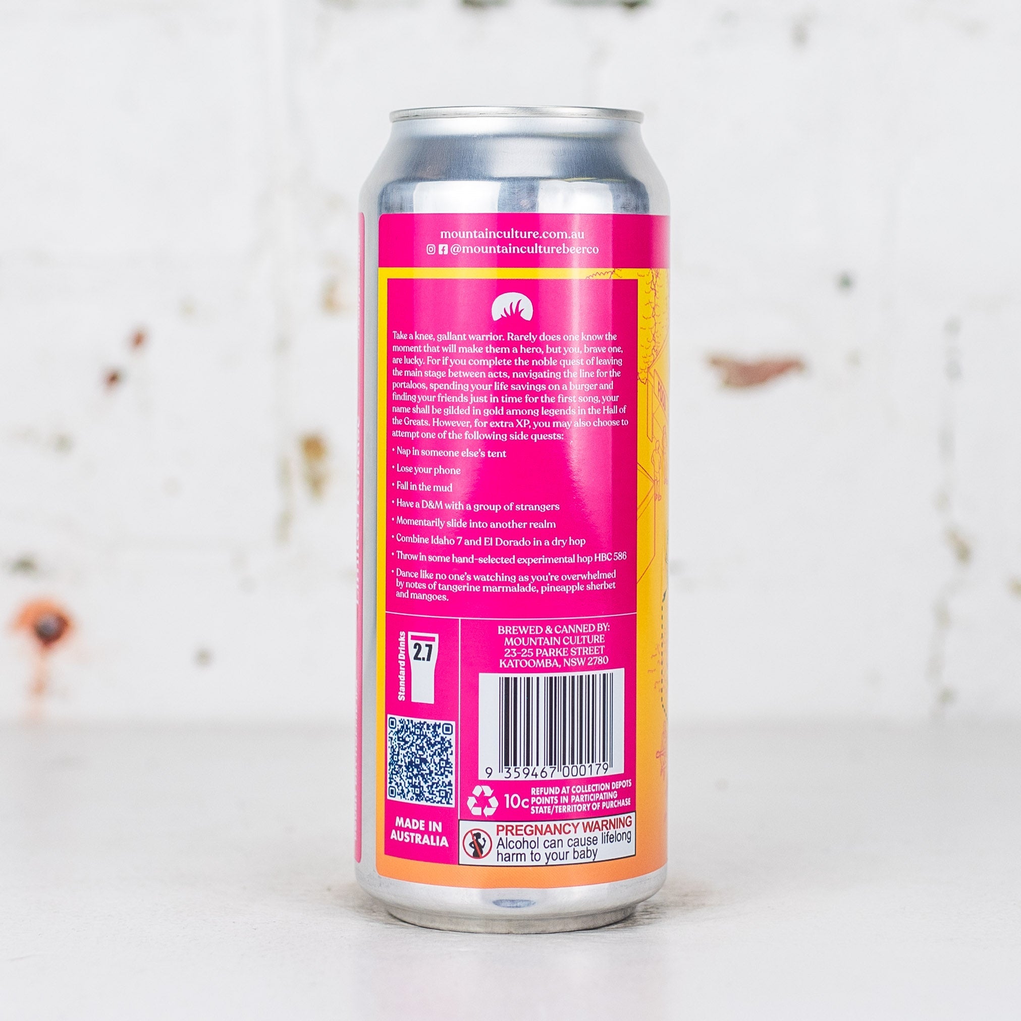 Mountain Culture - Side Quests DDH IPA
