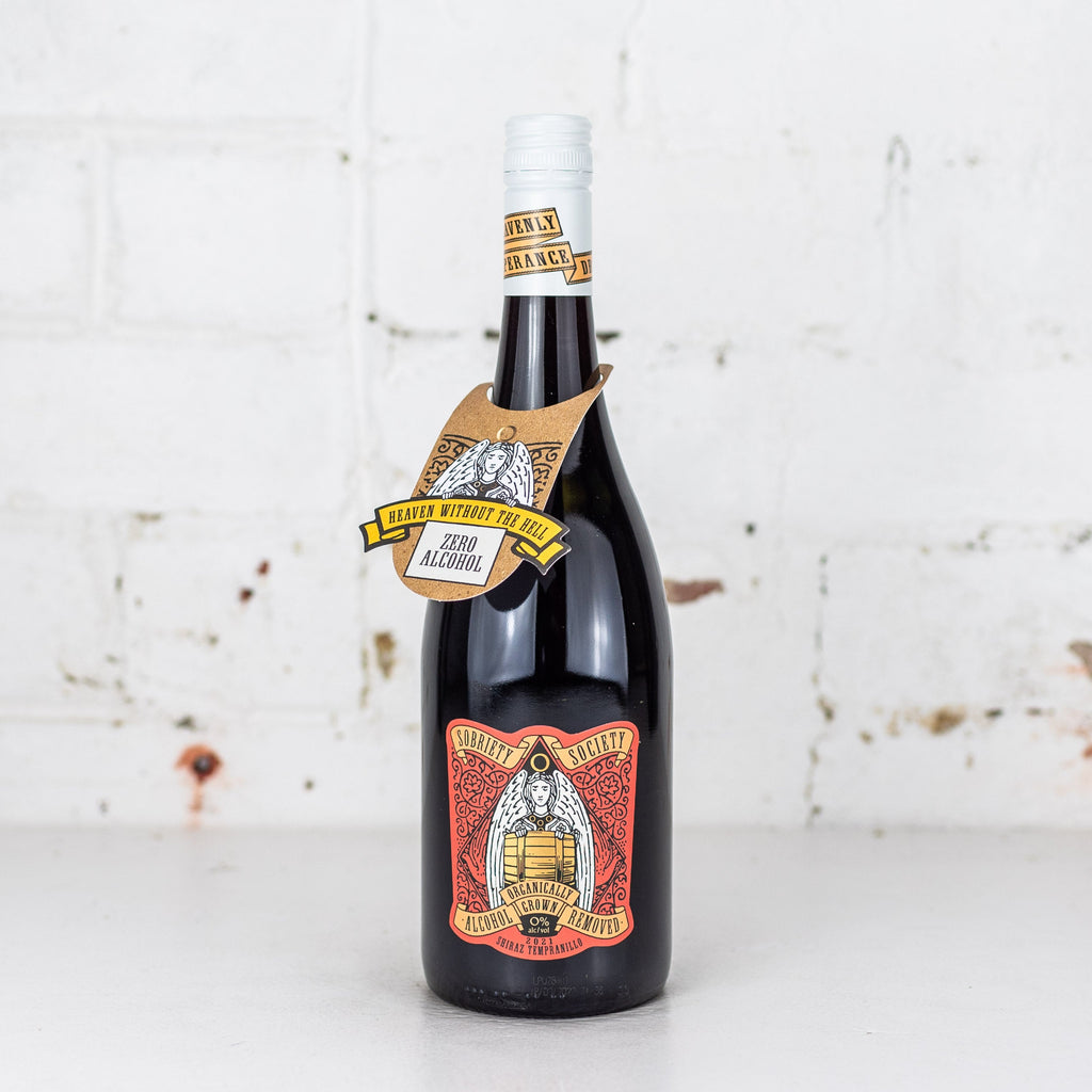 Sobriety Society - Zero Alcohol Shiraz Tempranillo NV 750ml