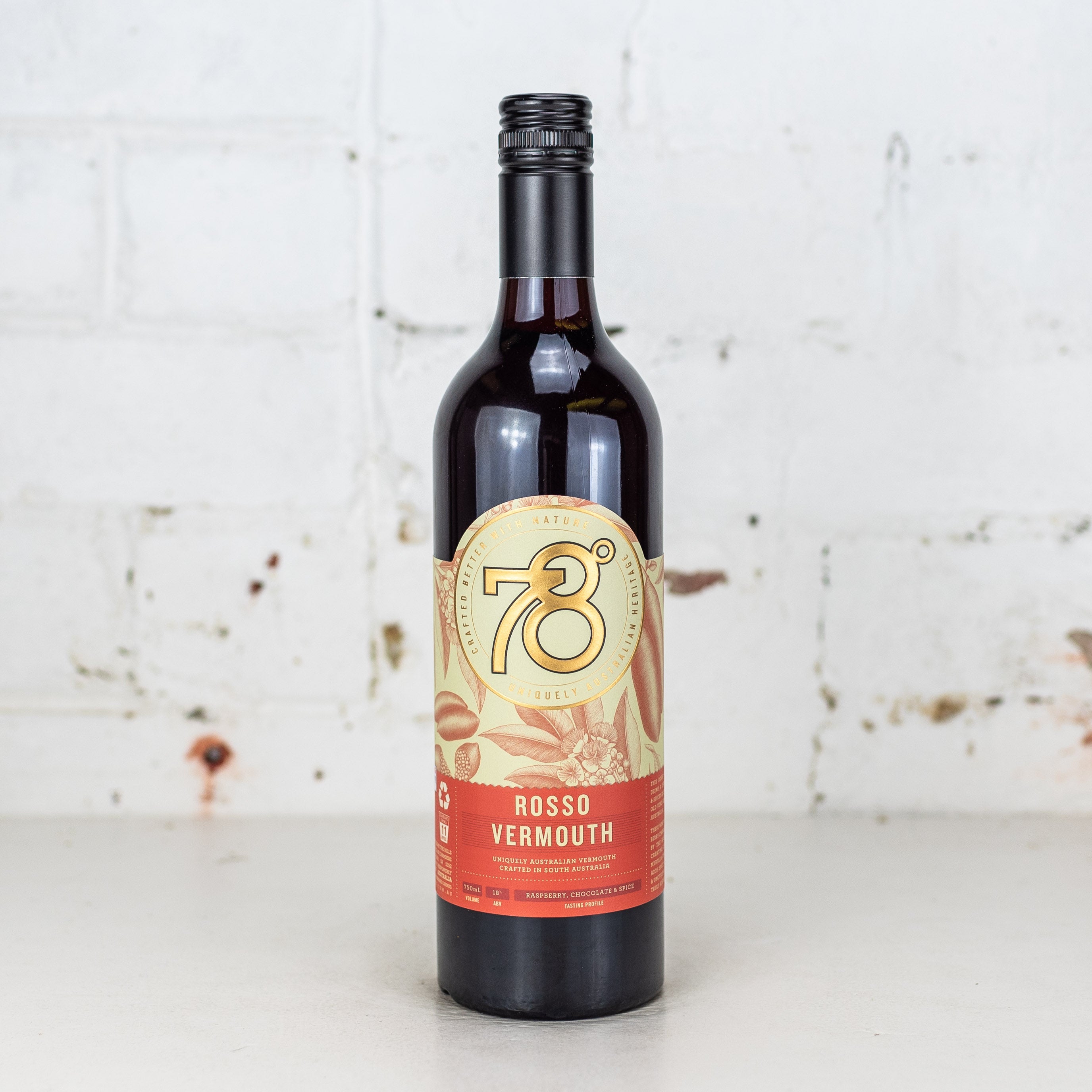 78 Degrees - Rosso Vermouth 750ml