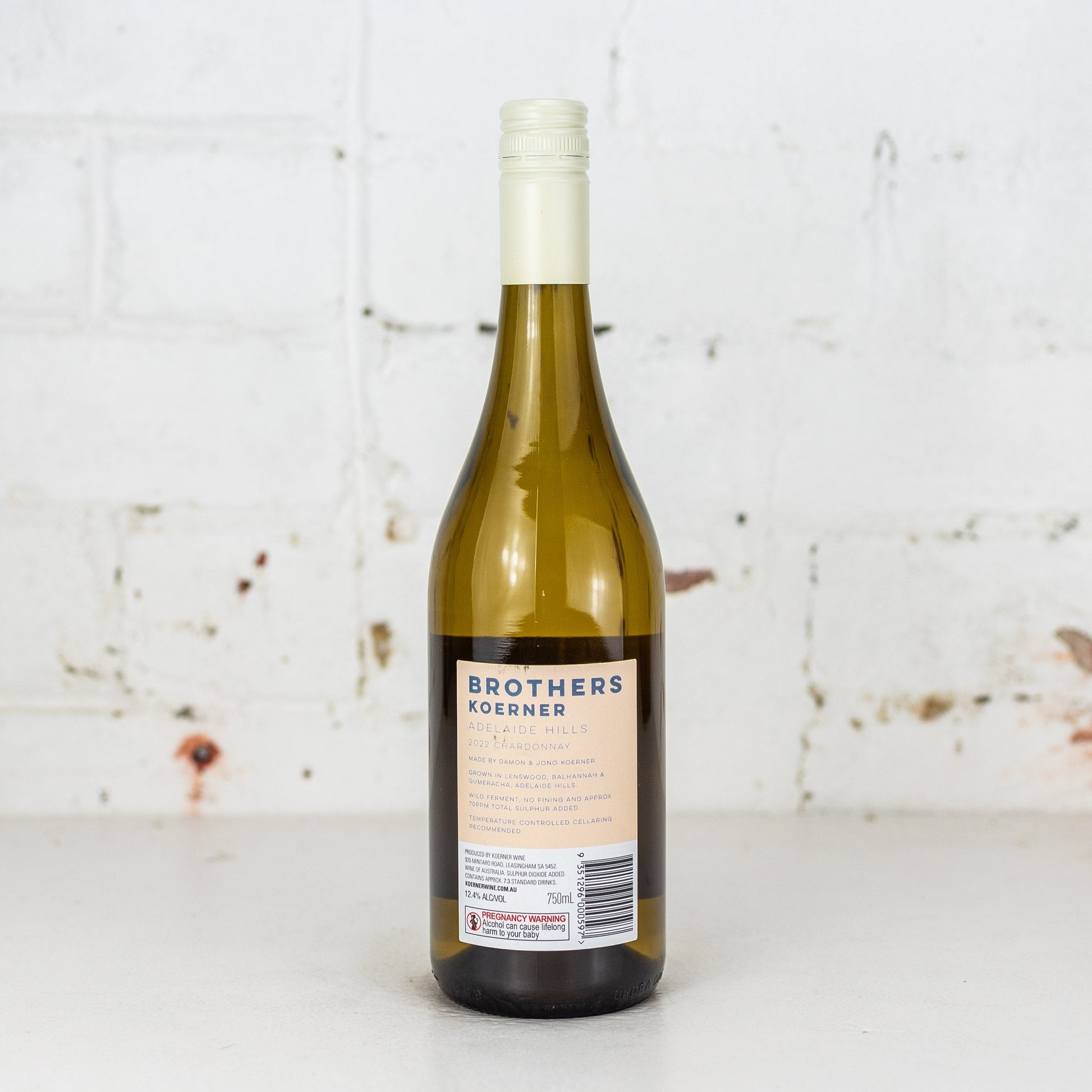 Brothers Koerner - Chardonnay 2022 750ml
