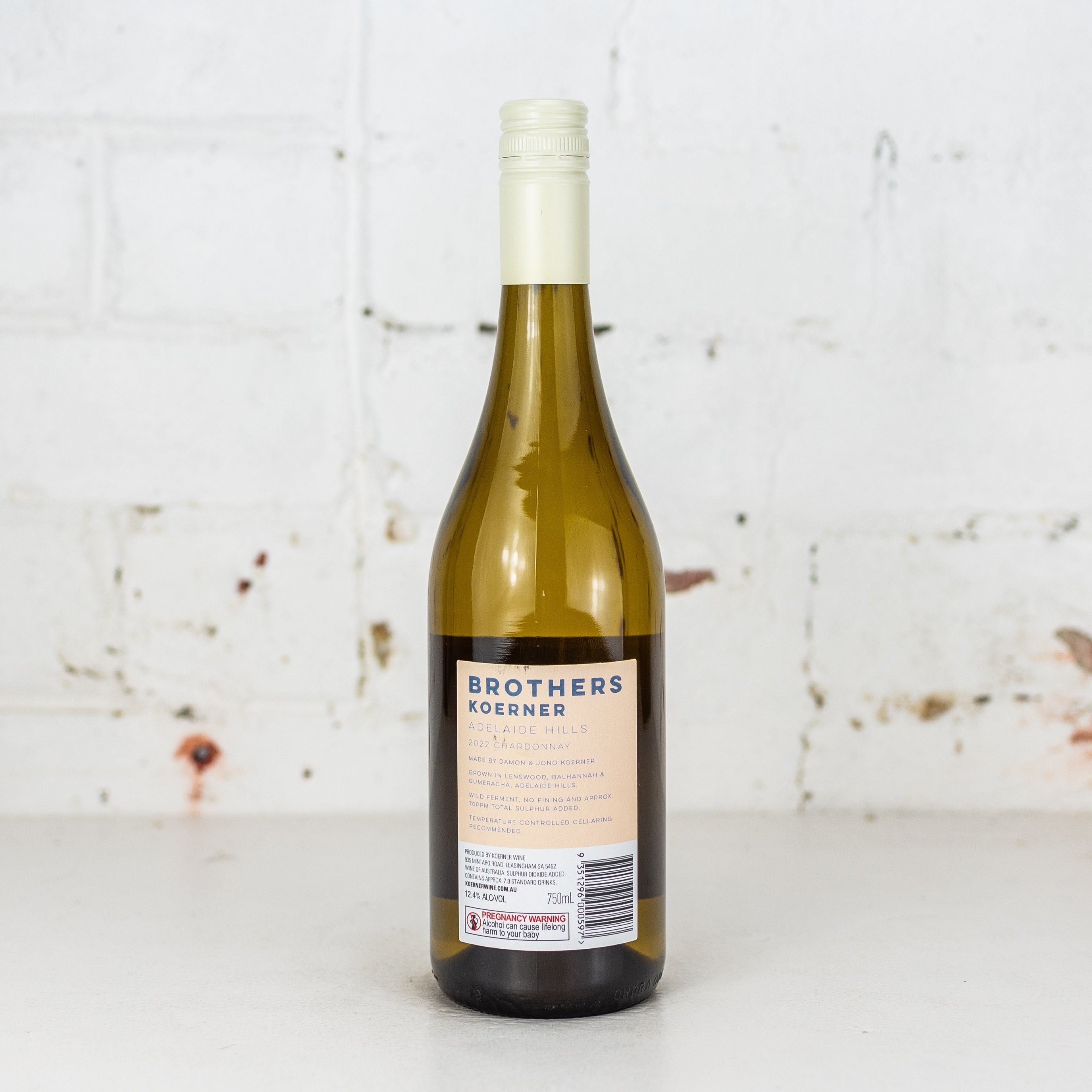 Brothers Koerner - Chardonnay 2022 750ml