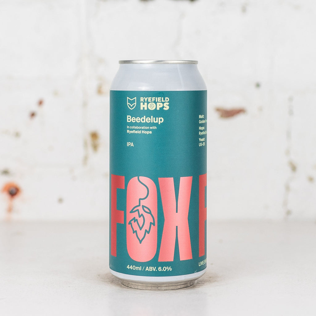 Fox Friday x Ryefield Hops 'Beedelup' IPA