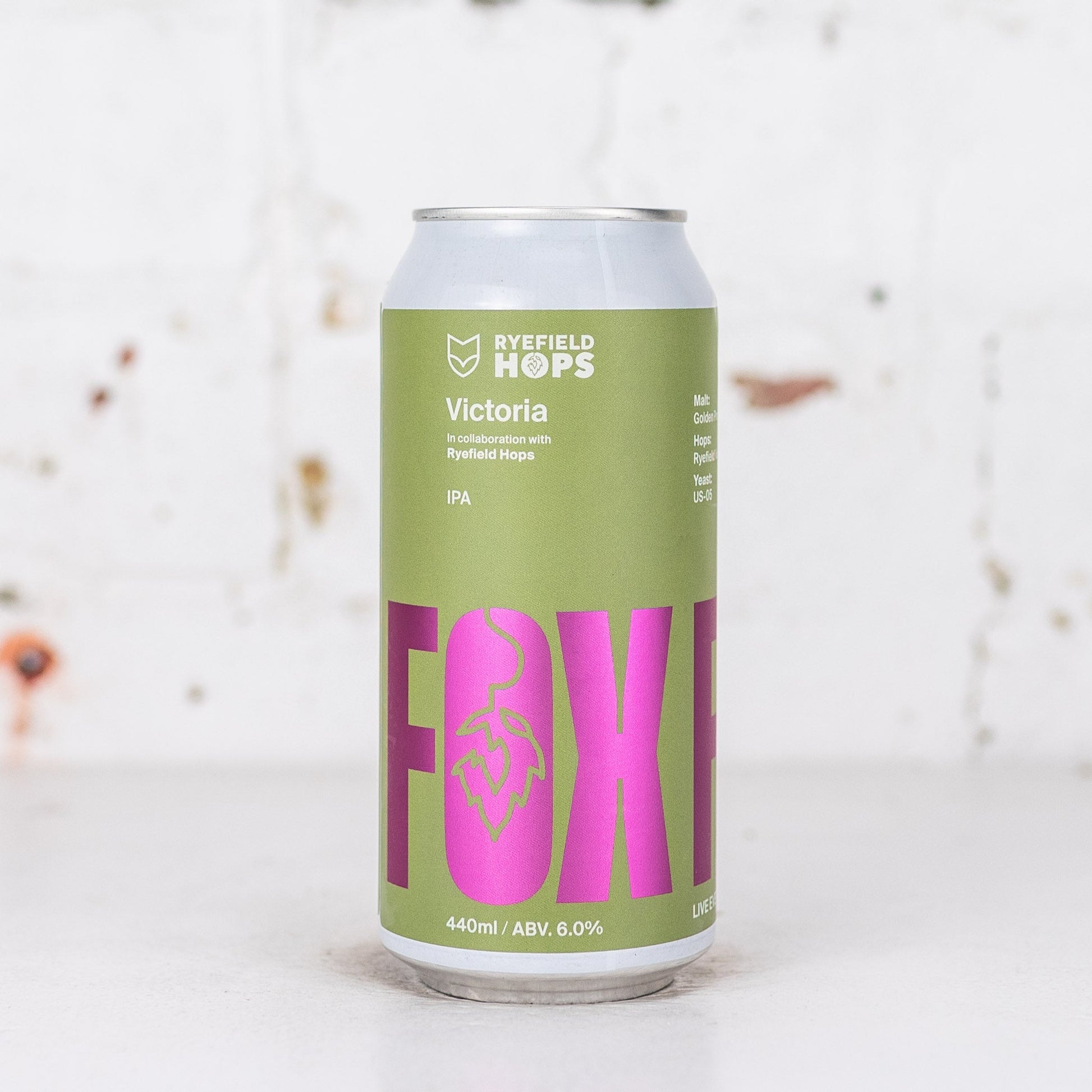 Fox Friday x Ryefield Hops 'Victoria' IPA