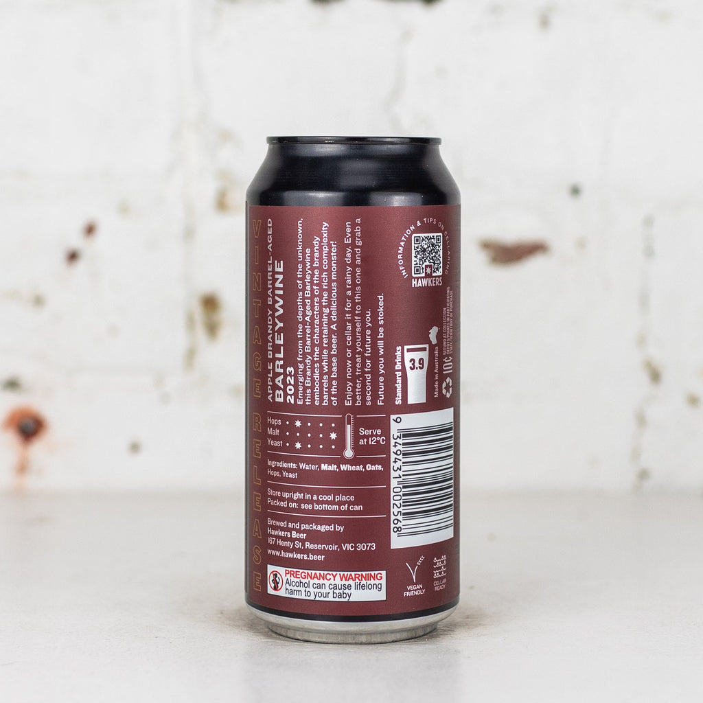 Hawkers - Apple Brandy Barrel Aged Barleywine 2023