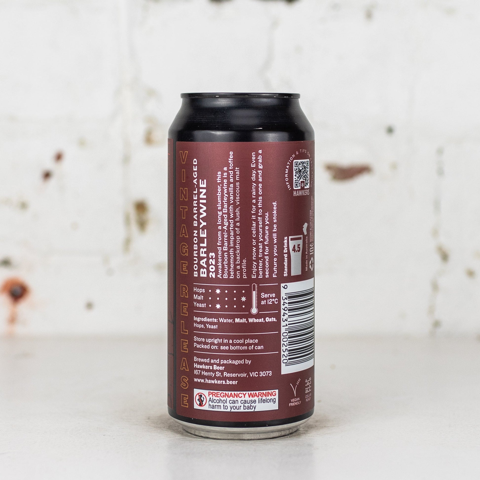 Hawkers - Bourbon Barrel Aged Barleywine 2023