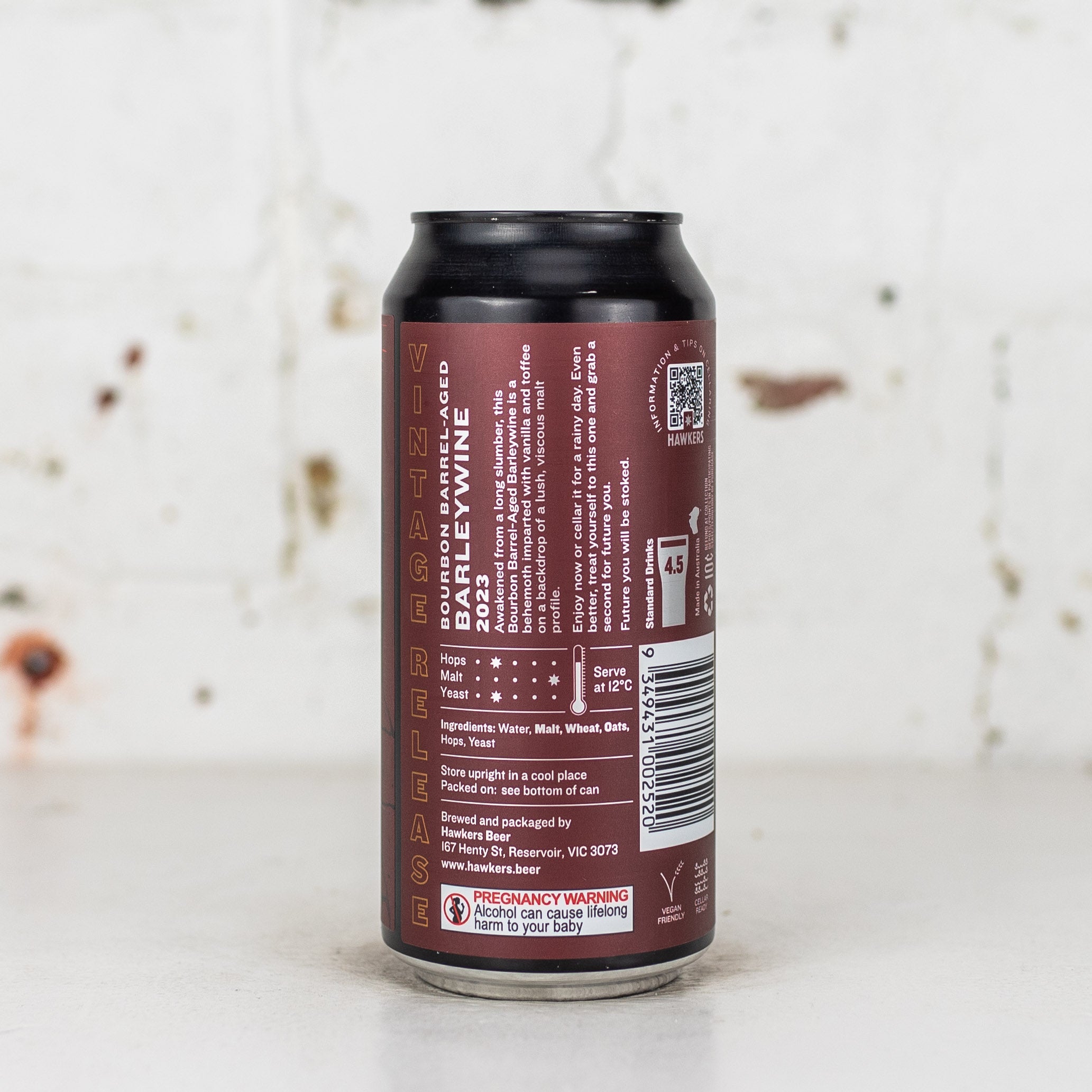 Hawkers - Bourbon Barrel Aged Barleywine 2023