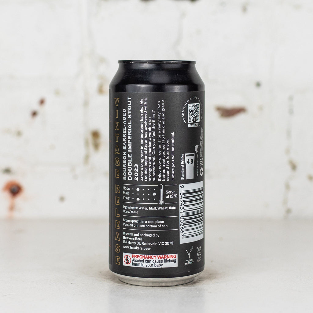 Hawkers - Bourbon Barrel Aged Double Imperial Stout 2023