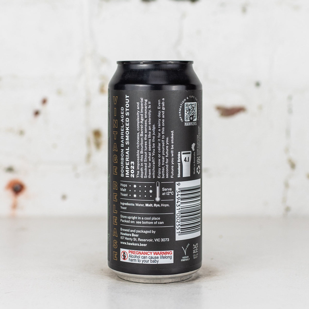 Hawkers - Bourbon Barrel Aged Imperial Smoked Stout 2023
