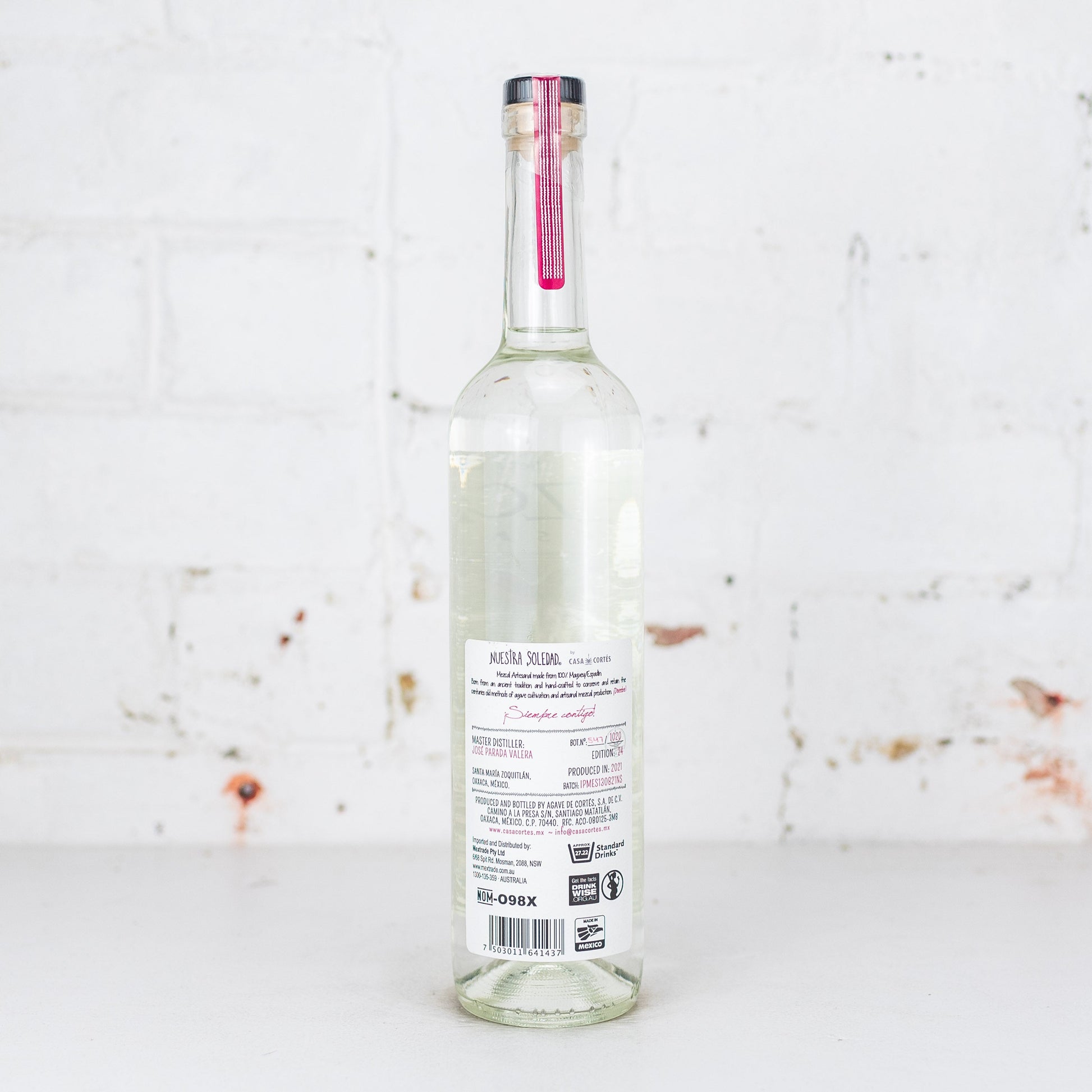 Nuestra Soledad - Santa María Zoquitlan Mezcal 750ml