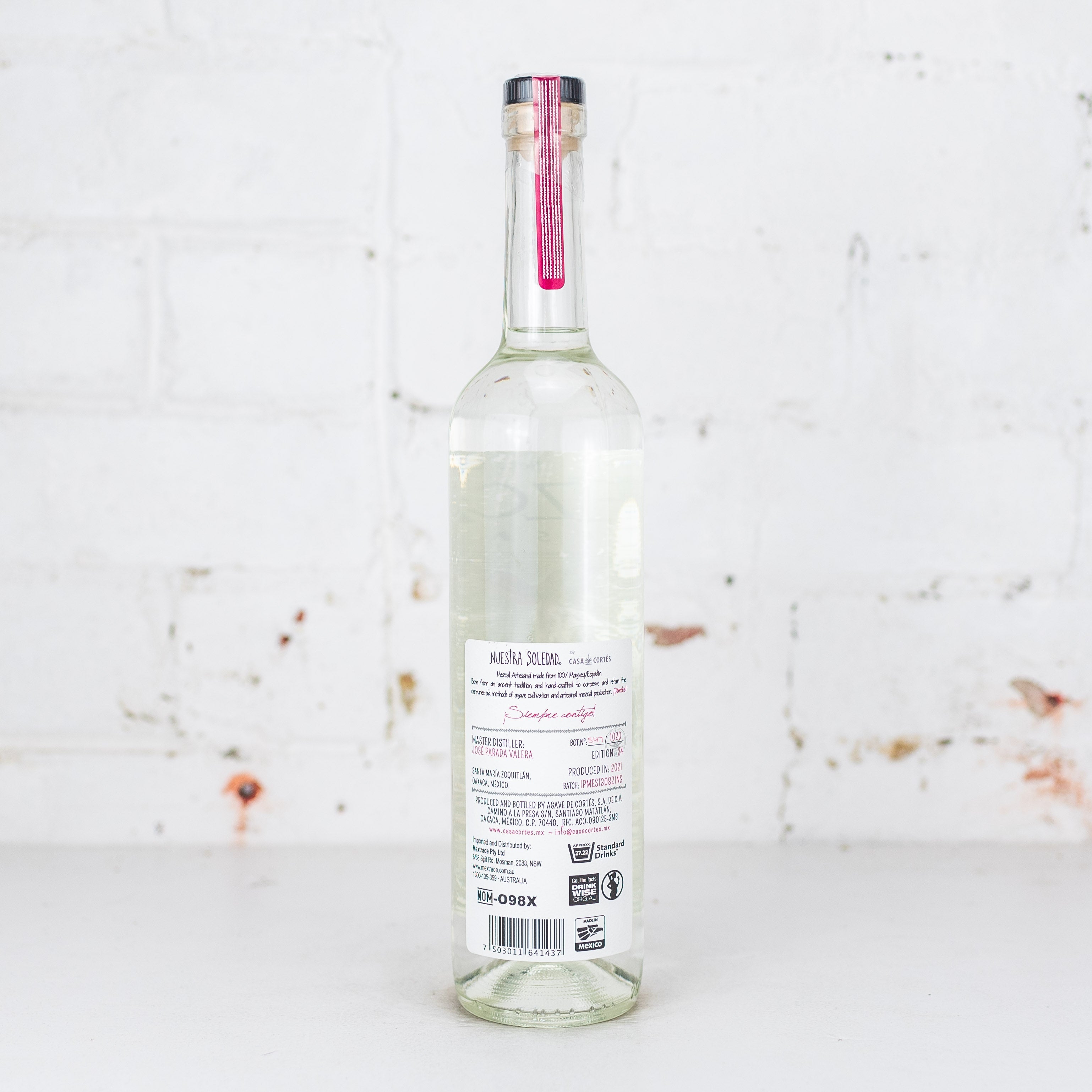 Nuestra Soledad - Santa María Zoquitlan Mezcal 750ml