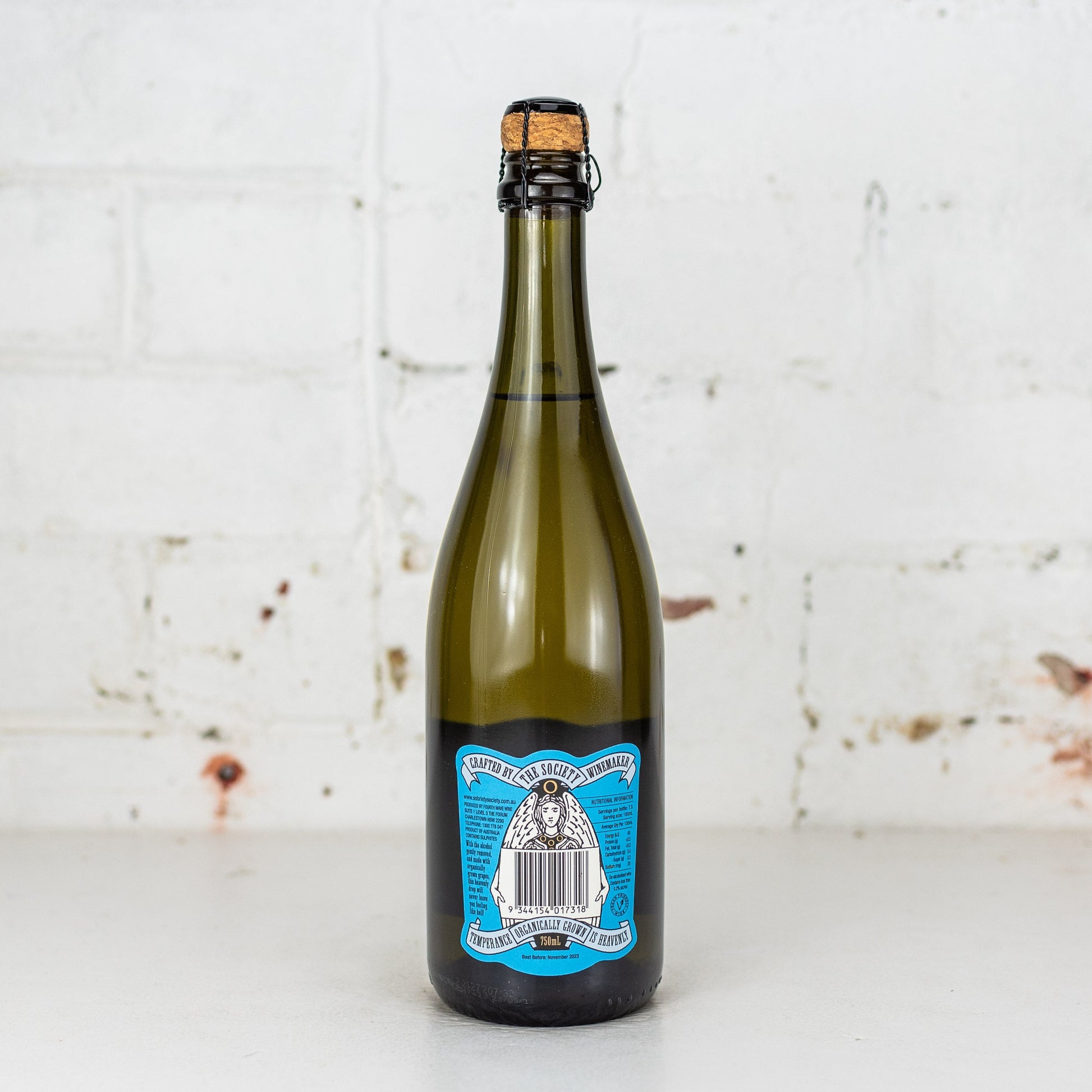 Sobriety Society - Zero Alcohol Blanc de Blanc NV 750ml
