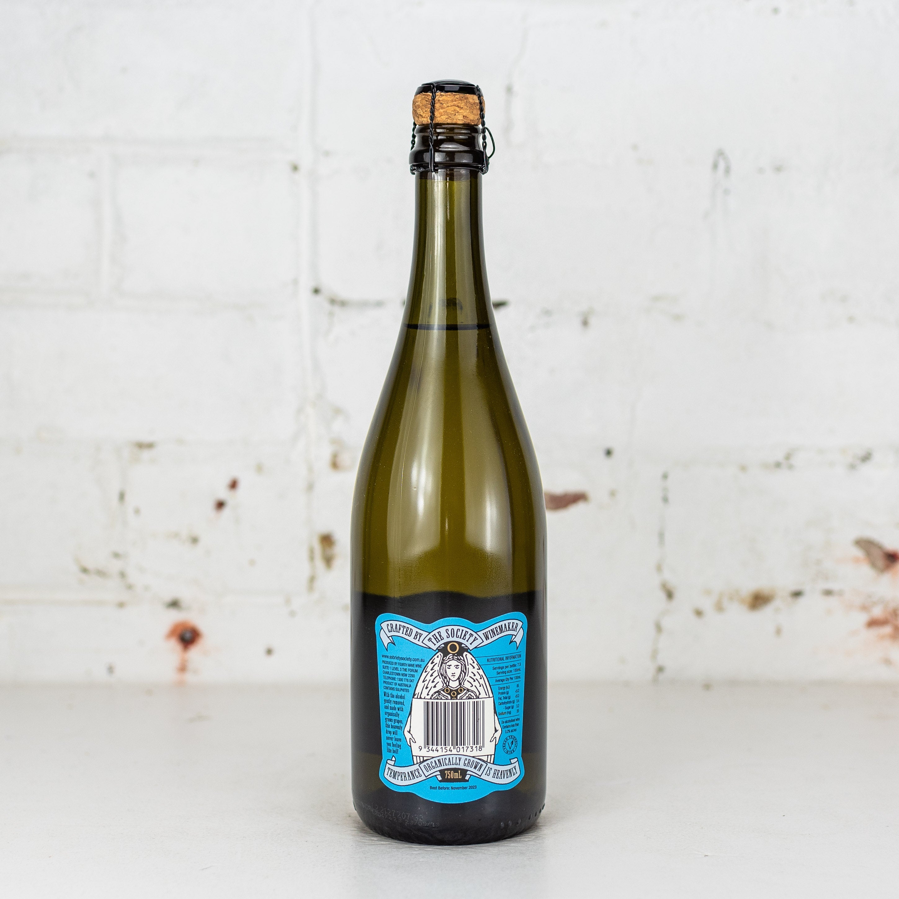 Sobriety Society - Zero Alcohol Blanc de Blanc NV 750ml