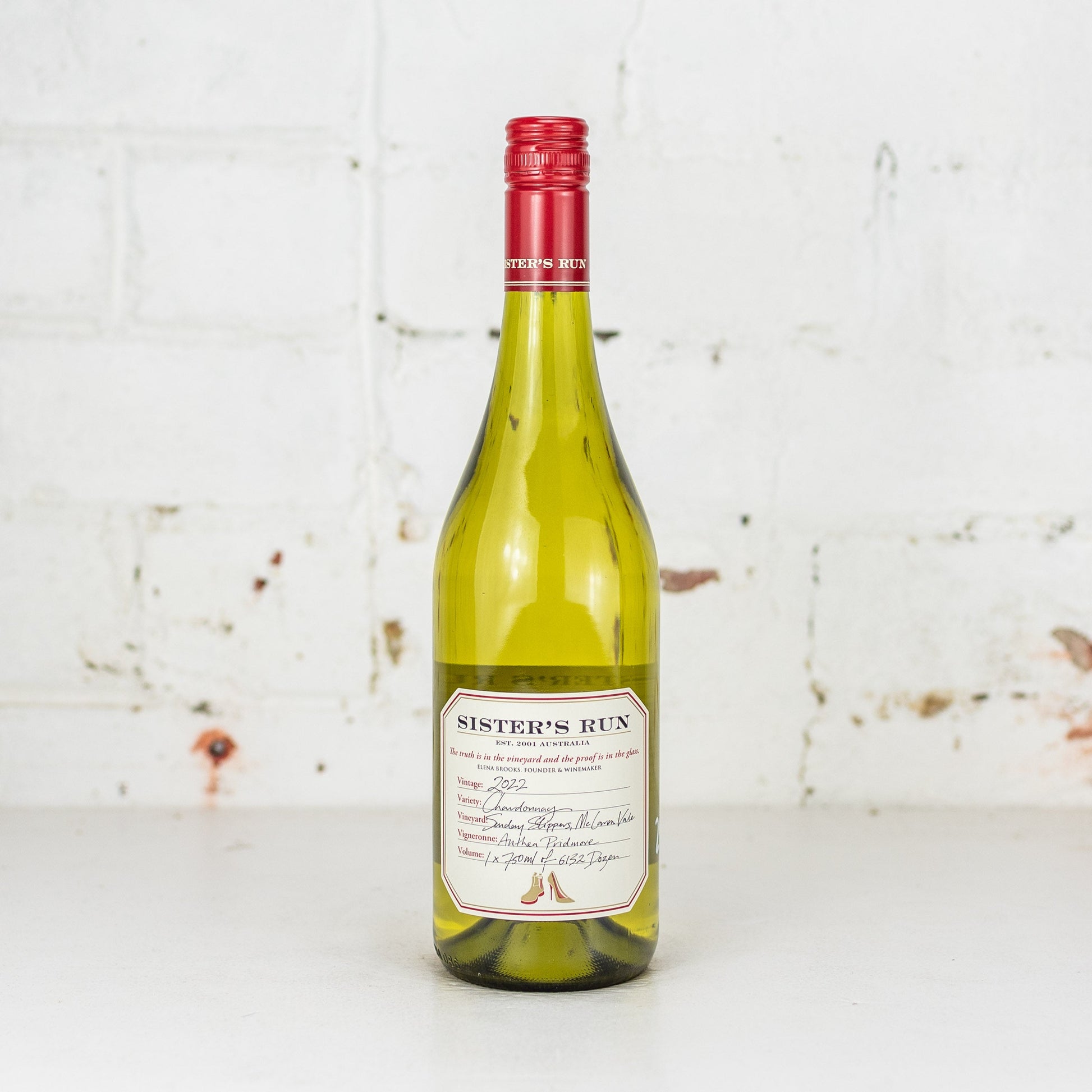Sister's Run - Sunday Slippers Chardonnay 750ml