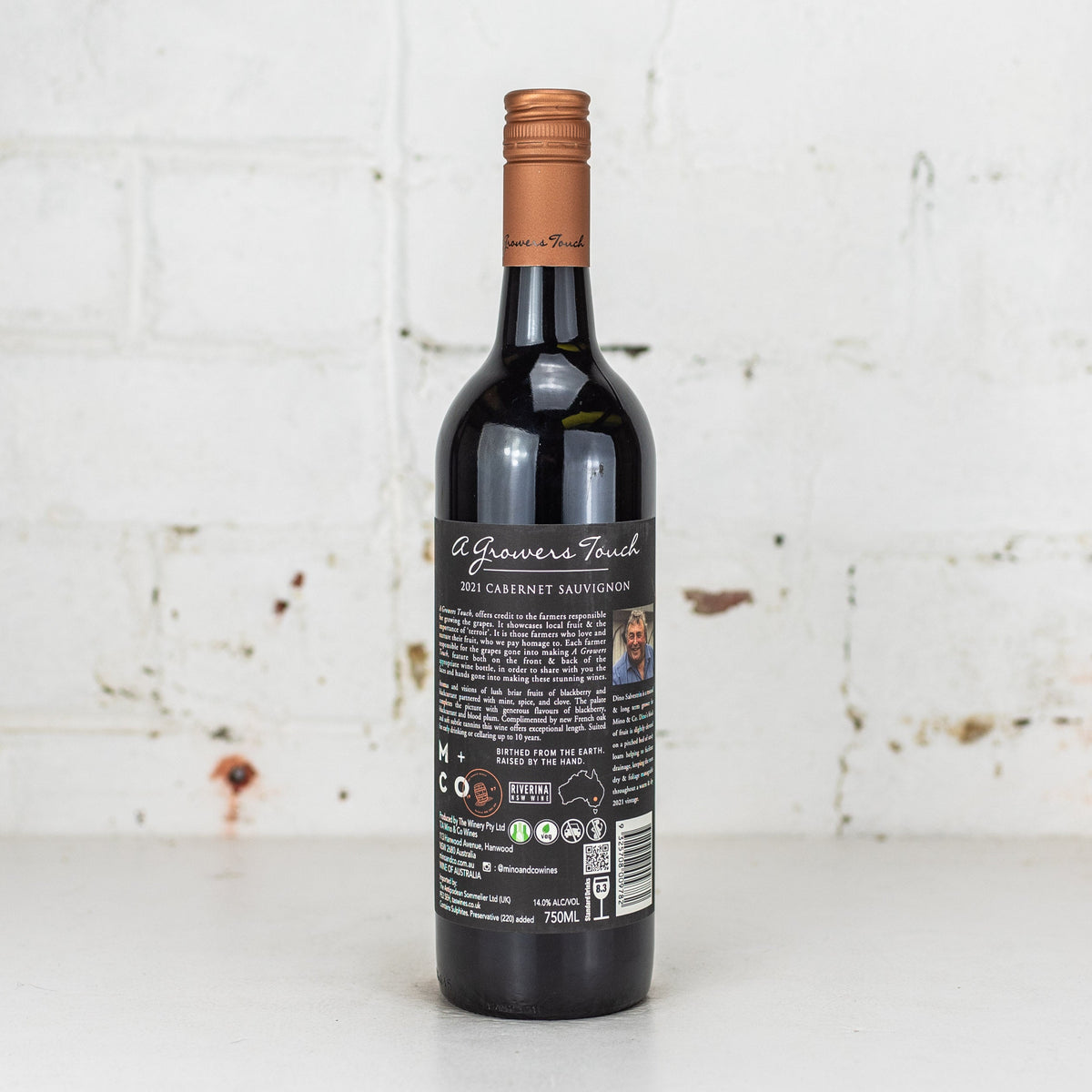Mino & Co - A Growers Touch Cabernet Sauvignon 750ml