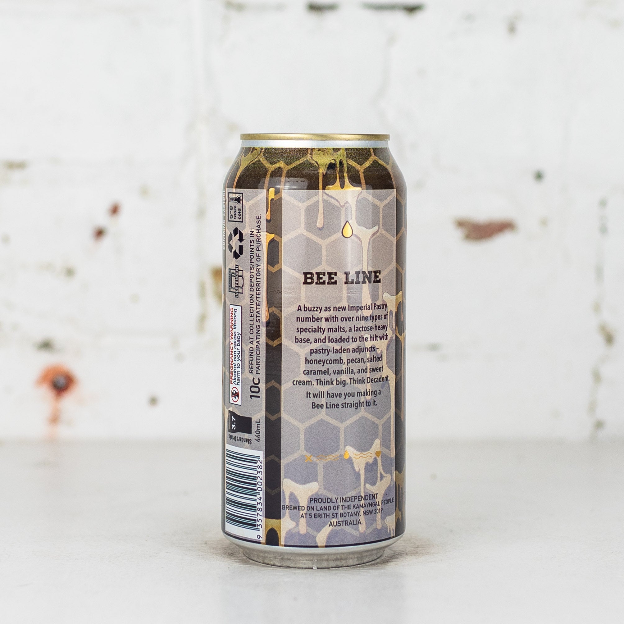One Drop - Bee Line Honeycomb Imperial Pastry Stout