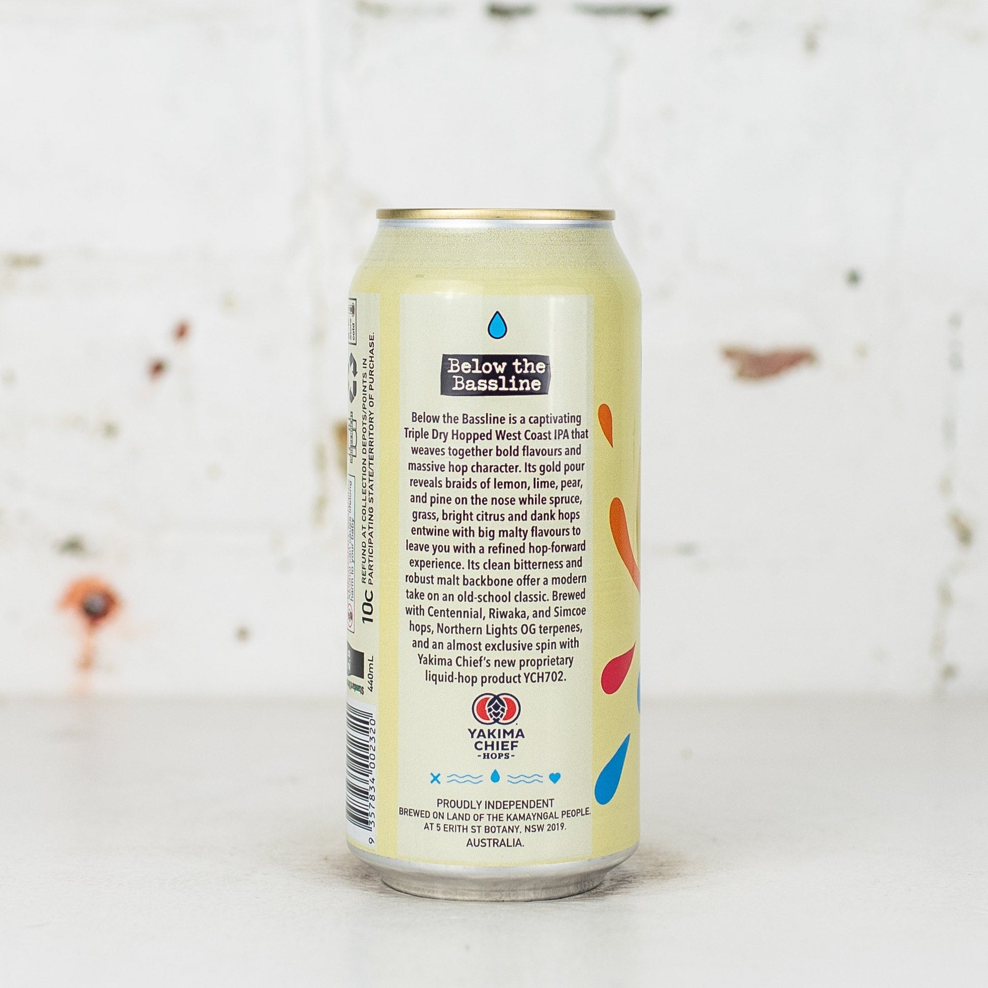 One Drop - Below The Bassline TDH WCIPA