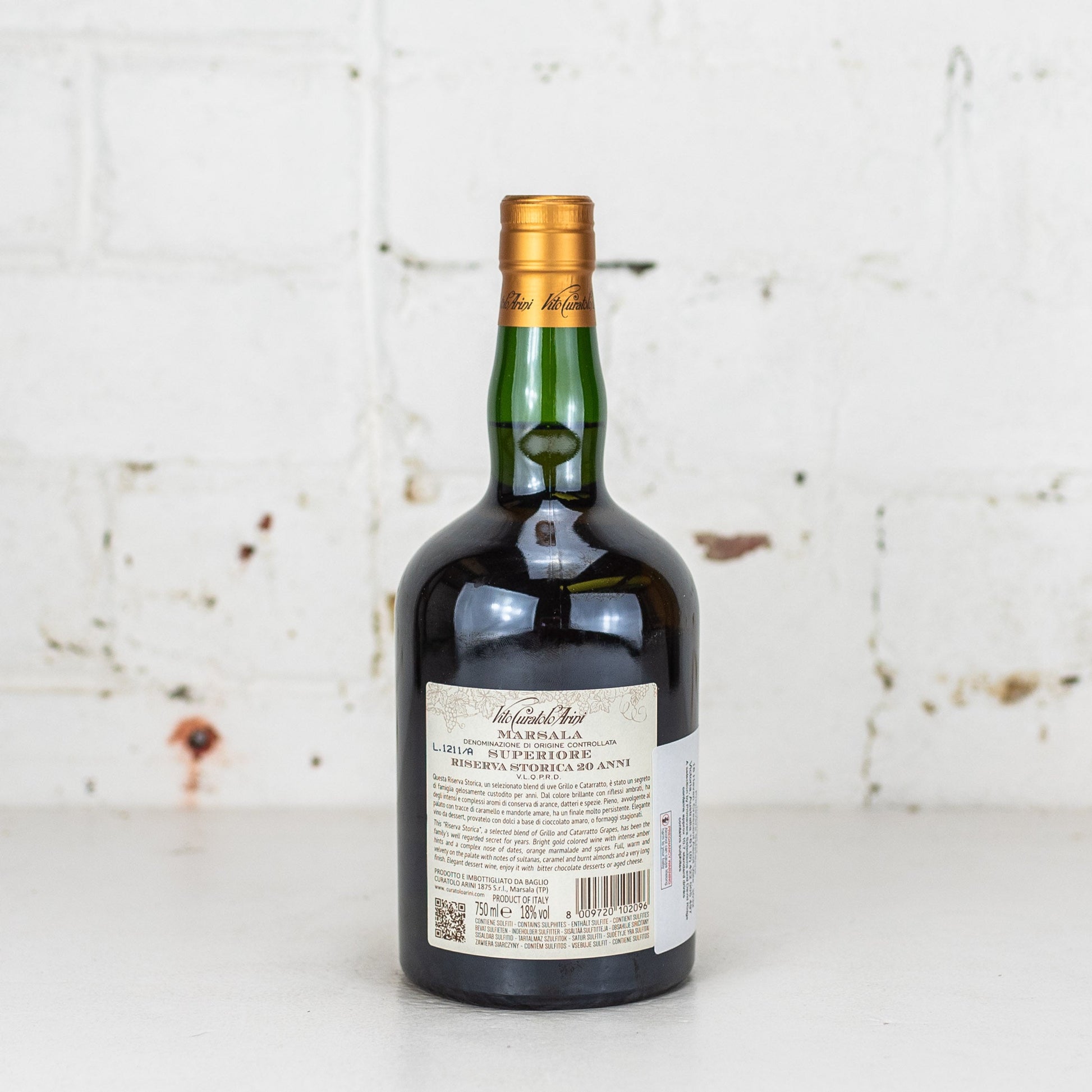 Curatolo Arini - Marsala Superiore Storica Aged 20 Years 750ml