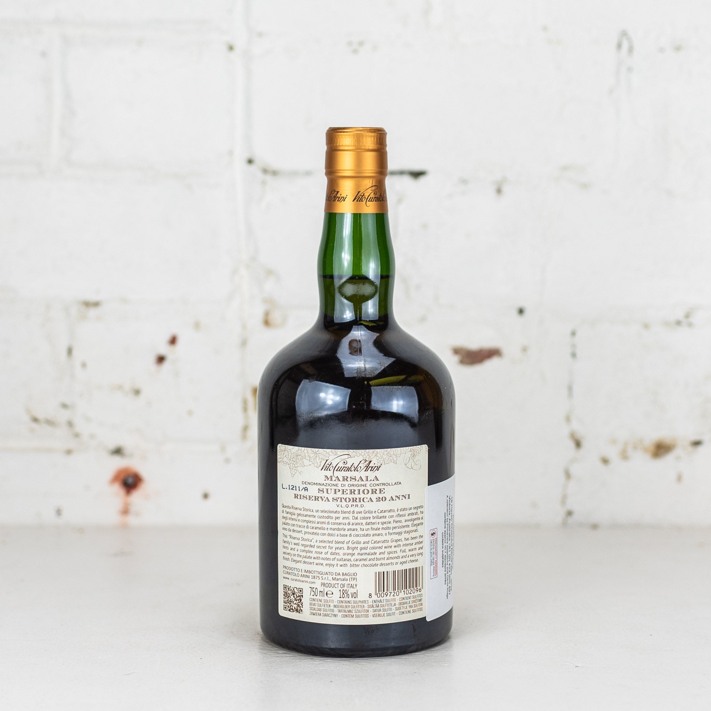 Curatolo Arini - Marsala Superiore Storica Aged 20 Years 750ml