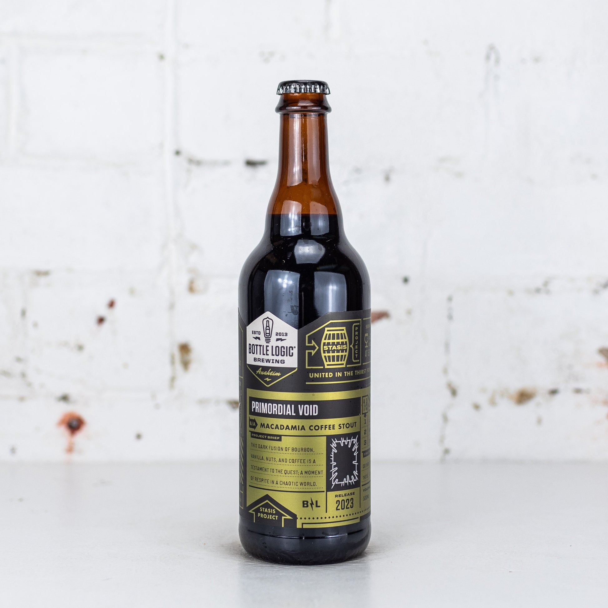 Bottle Logic x Magnanimous 'Primordial Void 2023' Imperial Stout 500ml