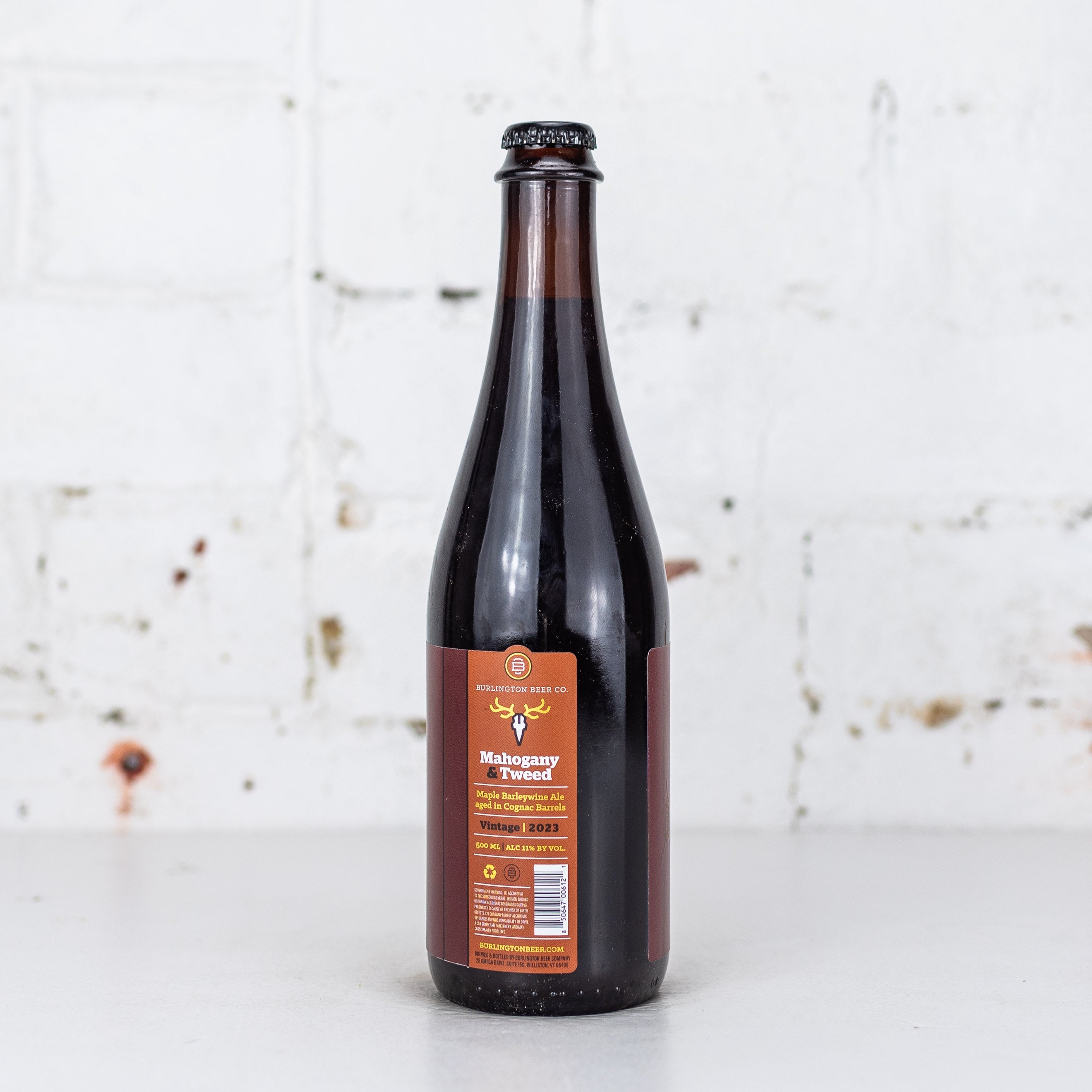 Burlington - Mahogany & Tweed 2023 Cognac BA Maple Barleywine 500ml