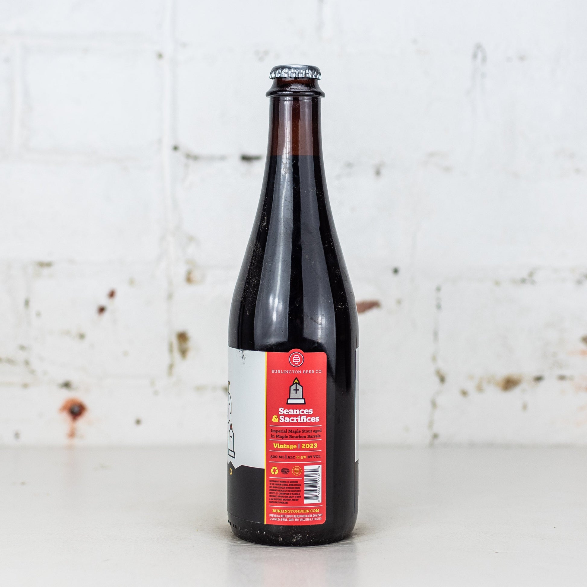 Burlington - Seances & Sacrifices 2023 Maple Bourbon BA Imperial Maple Stout 500ml