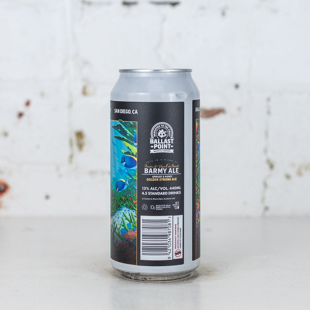 Ballast Point - Barmy Bourbon & Virgin Oak BA Apricot & Honey Strong Ale