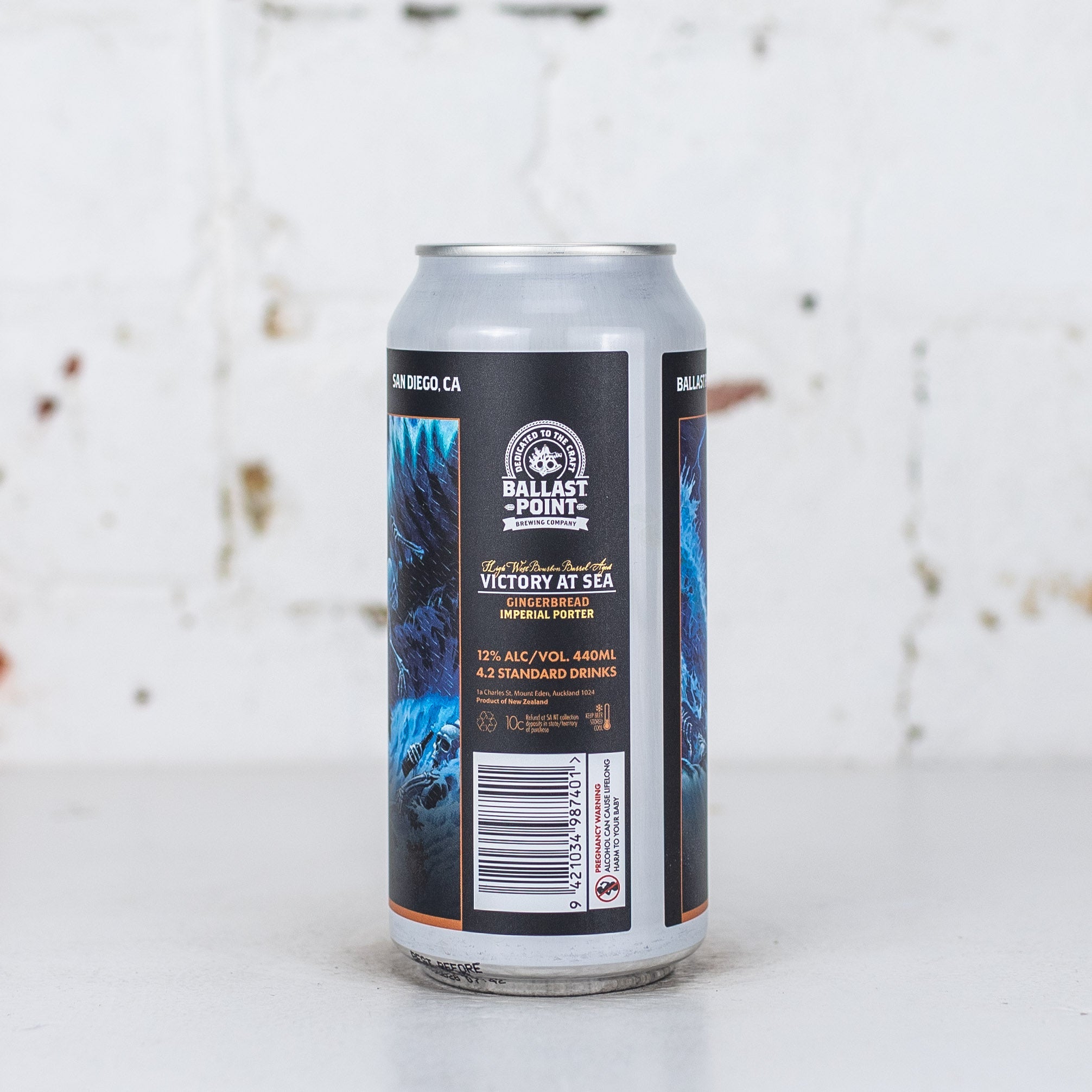 Ballast Point - High West Bourbon BA Victory at Sea Gingerbread Imperial Porter