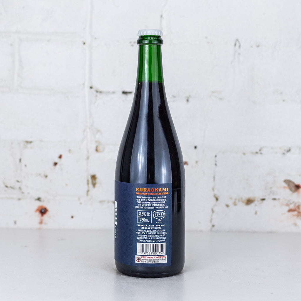 Dollar Bill - Kuraokami Barrel Aged Sour Quad 750ml