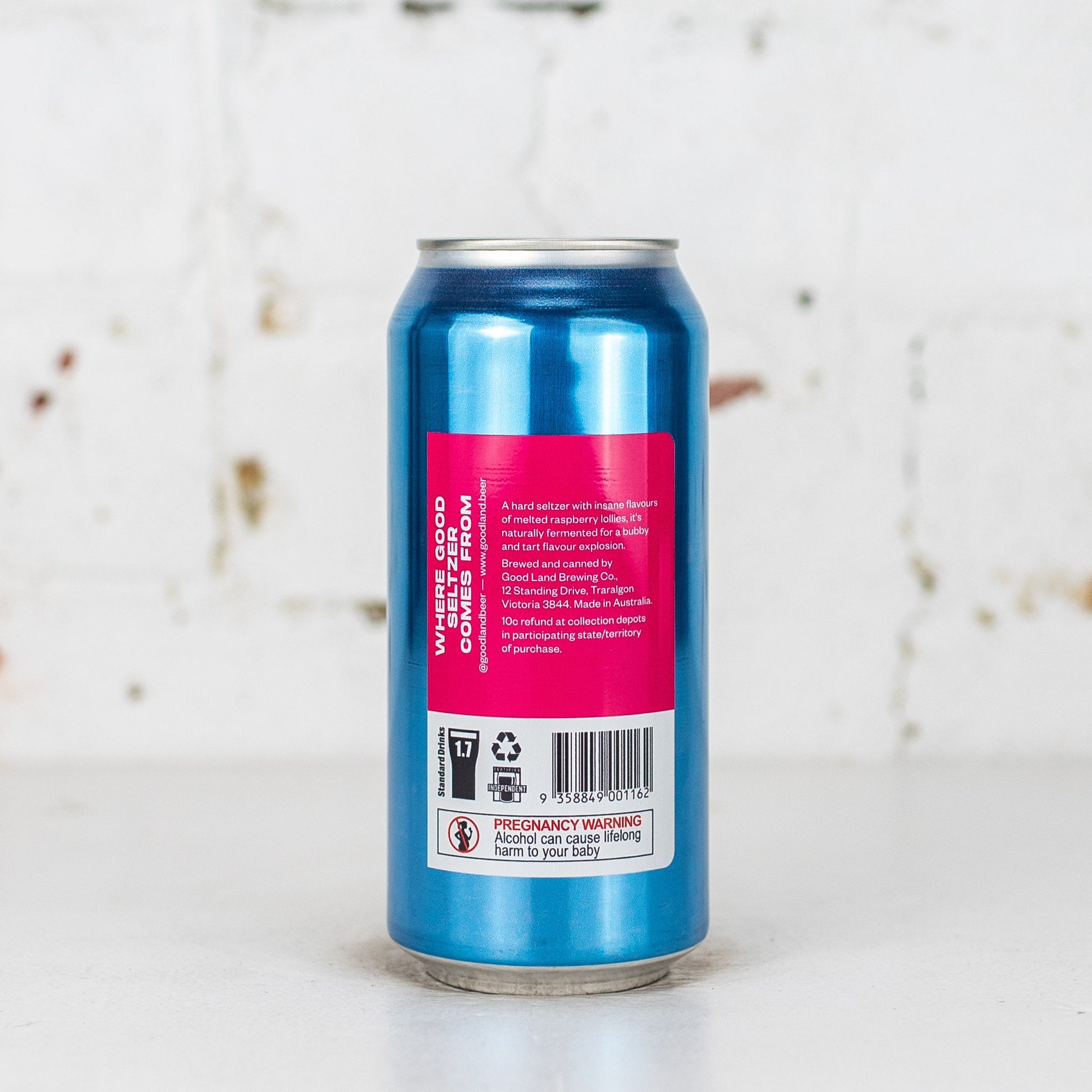 Good Land - Follow The Leader Blue Raspberry Seltzer