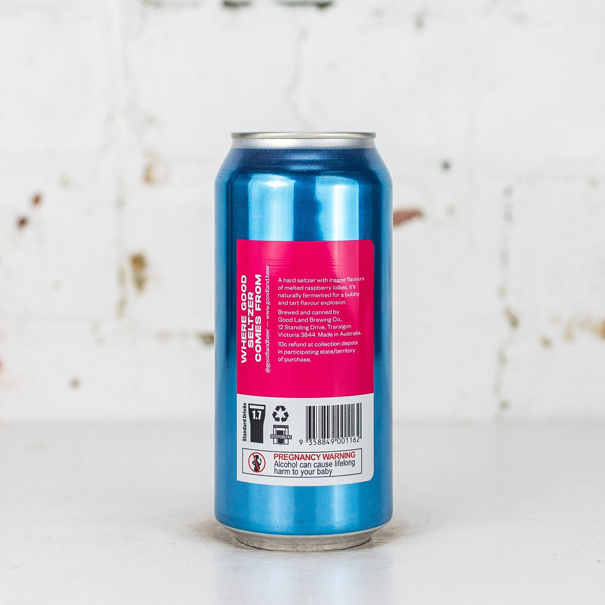 Good Land - Follow The Leader Blue Raspberry Seltzer