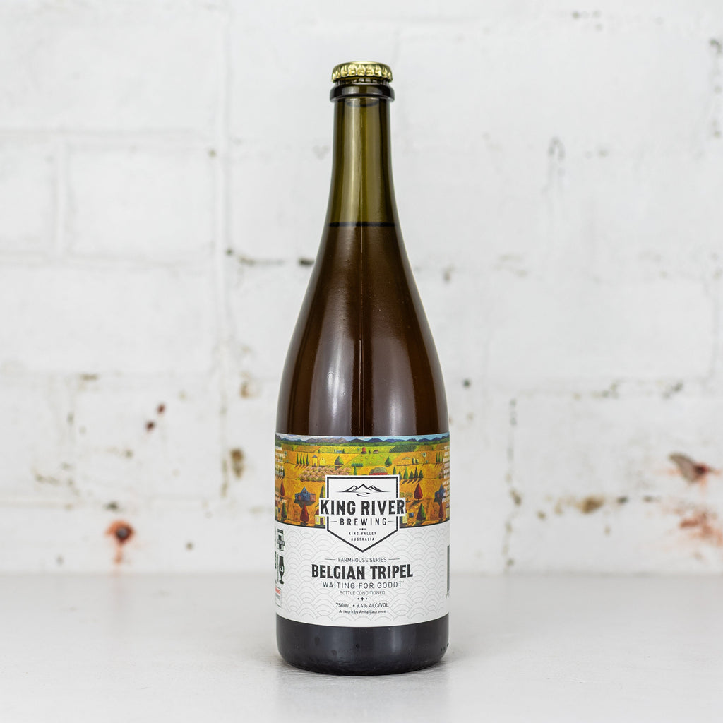 King River - Waiting For Godot Belgian Tripel 750ml