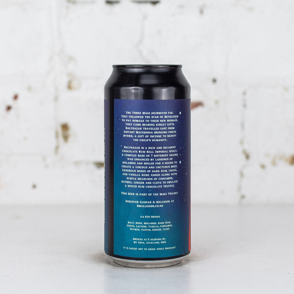 Small Gods - Balthazar Chocalate Rum Ball Imperial Stout