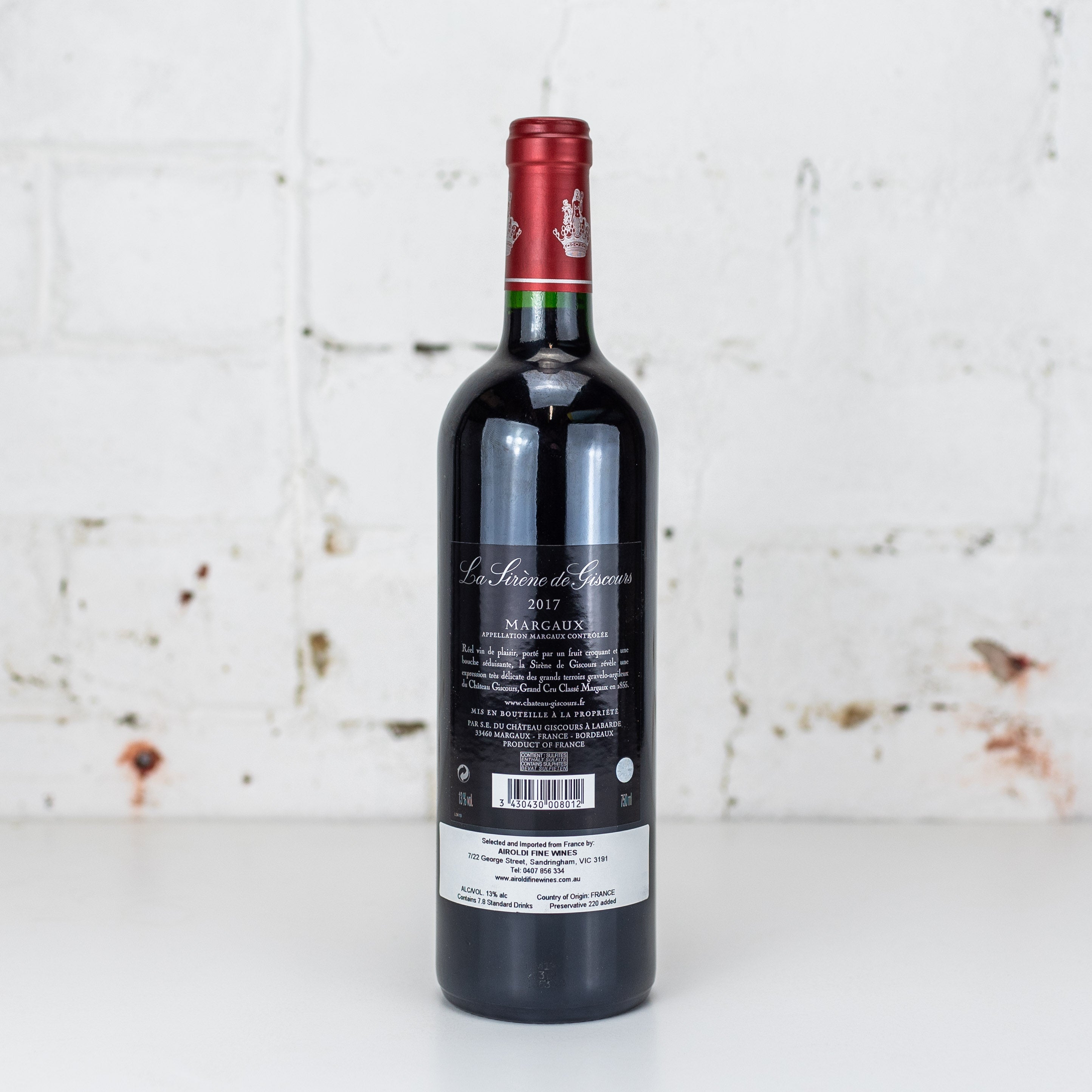 Chateau Giscours - La Sirene de Giscours Margaux 2017 750ml