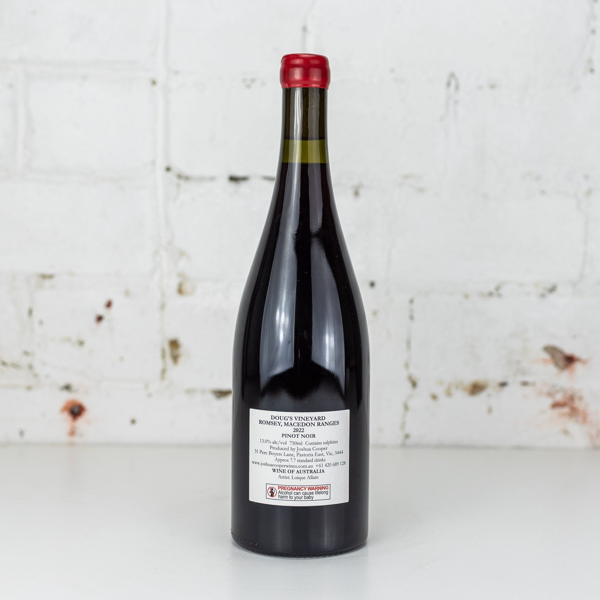 Joshua Cooper - Doug's Vineyard Pinot Noir 2022 750ml