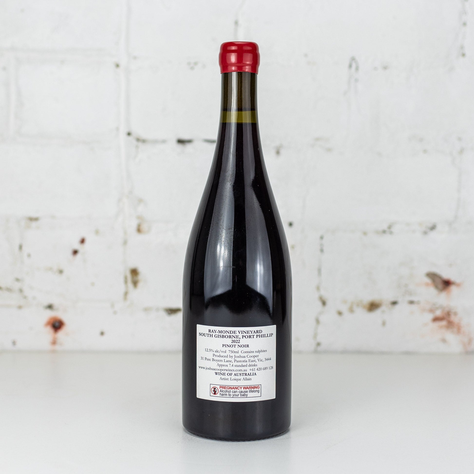 Joshua Cooper - Ray Monde Vinyard Pinot Noir 2022 750ml