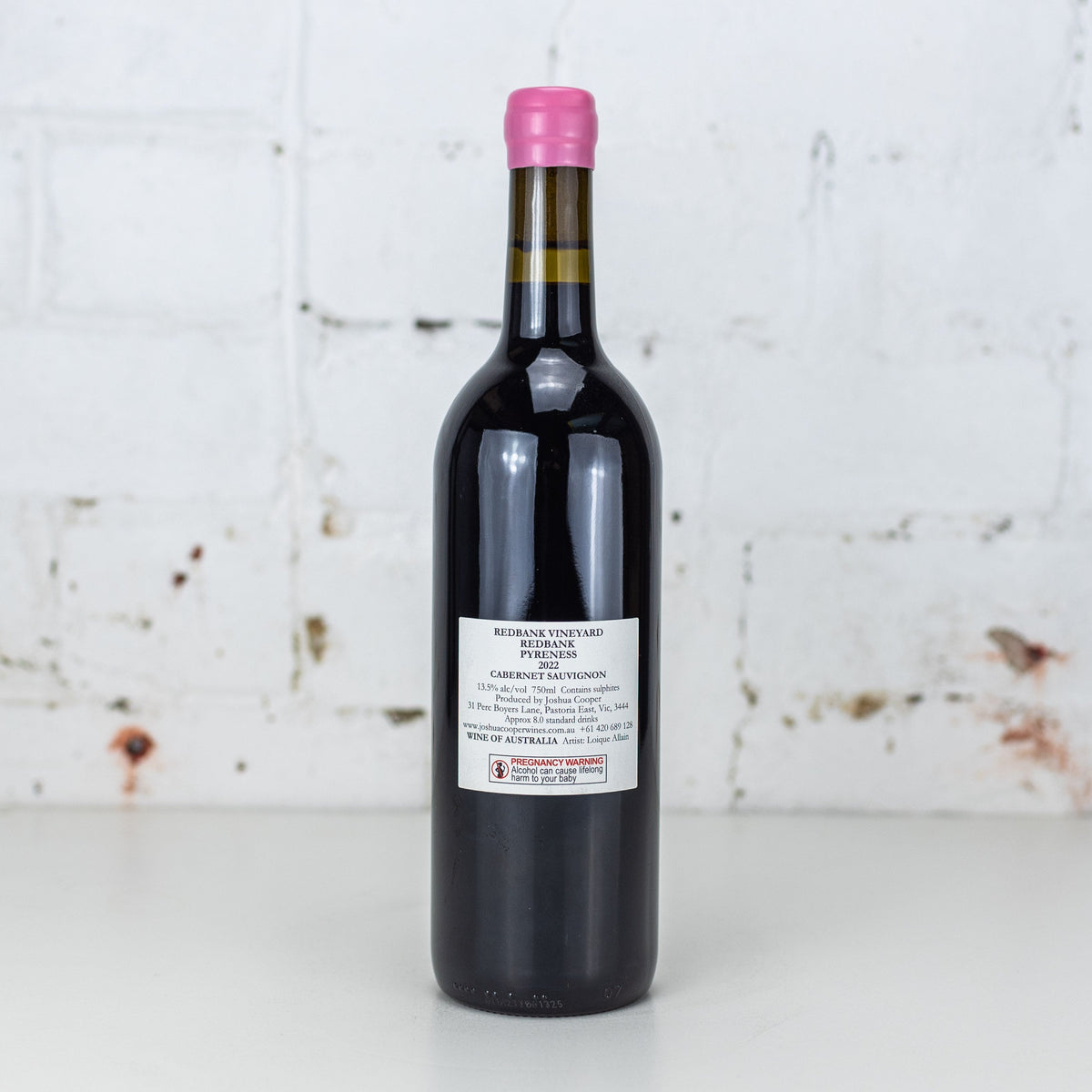 Joshua Cooper - Redbank 1970's Vines Cabernet Sauvignon 2022 750ml