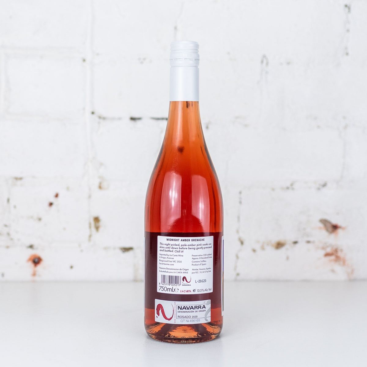 Midnight Amber - Grenache Rose 2020 750ml