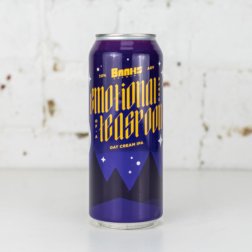 Banks - Emotional Range of a Teaspoon Oat Cream IPA