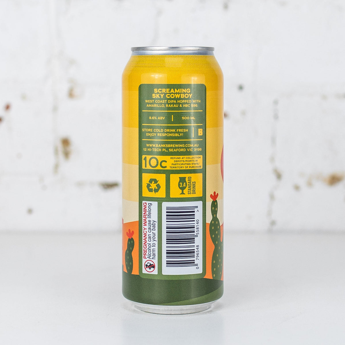 Banks - Screaming Sky Cowboy West Coast DIPA