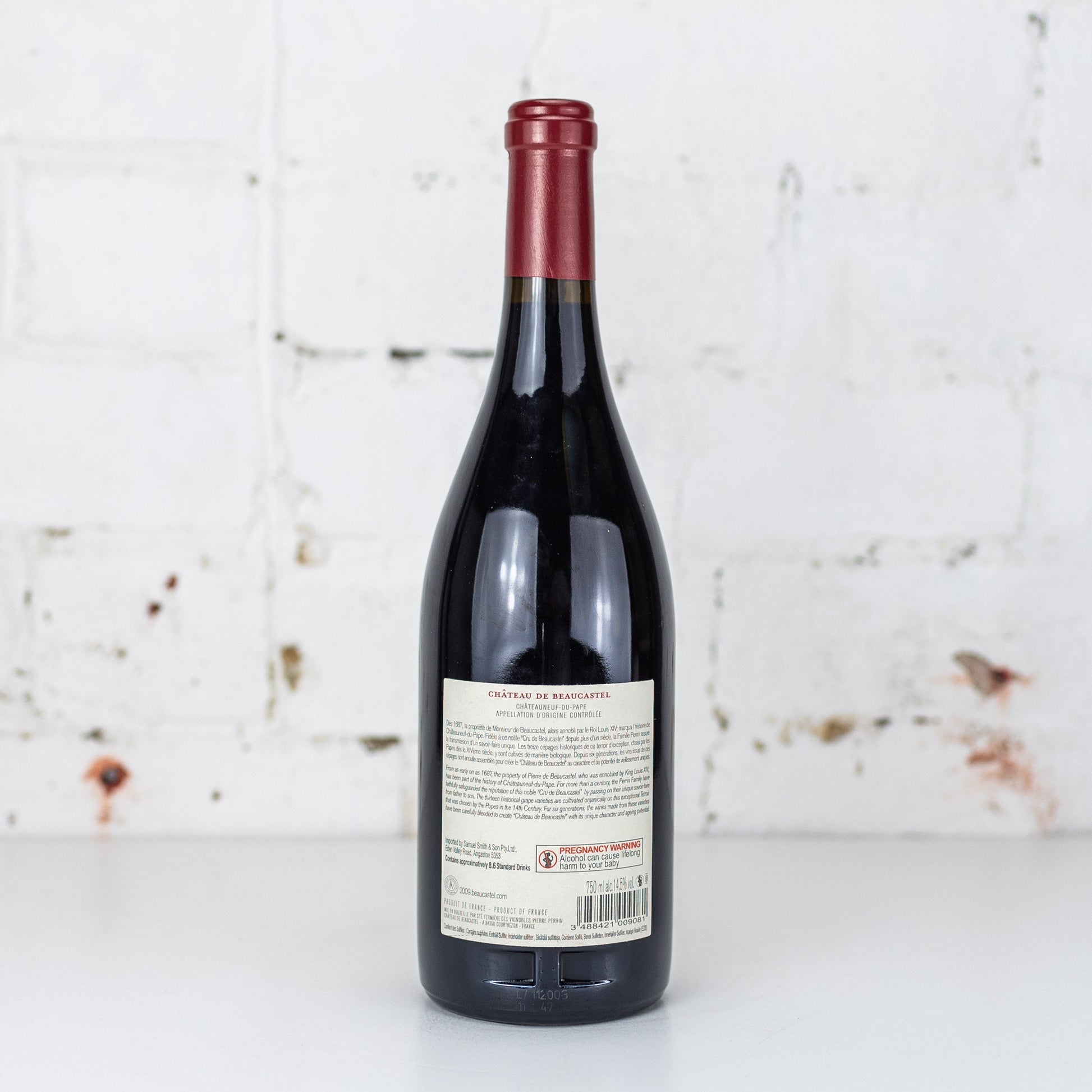 Chateau De Beaucastel - Chateauneuf Du Pape 2009 750ml