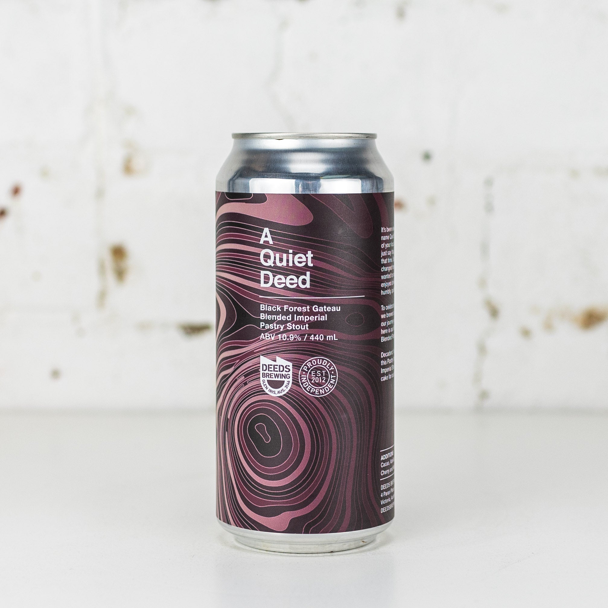 Deeds - A Quiet Deed Black Forest Pastry Stout