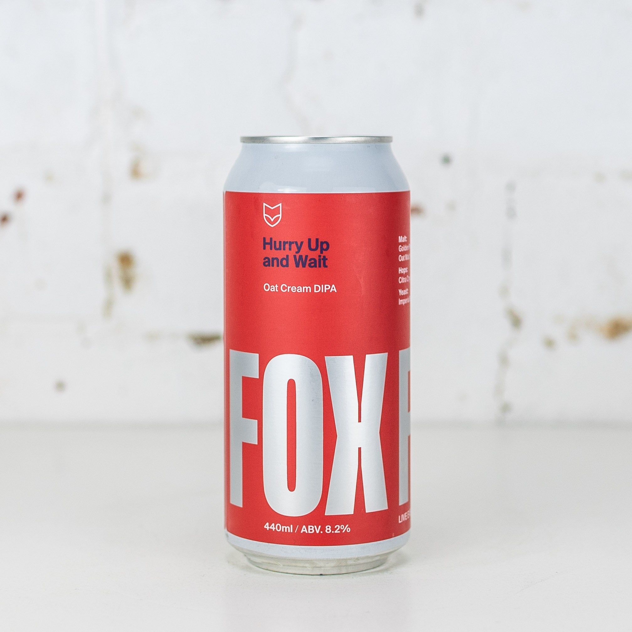 Fox Friday - Hurry Up and Wait Oat Cream DIPA