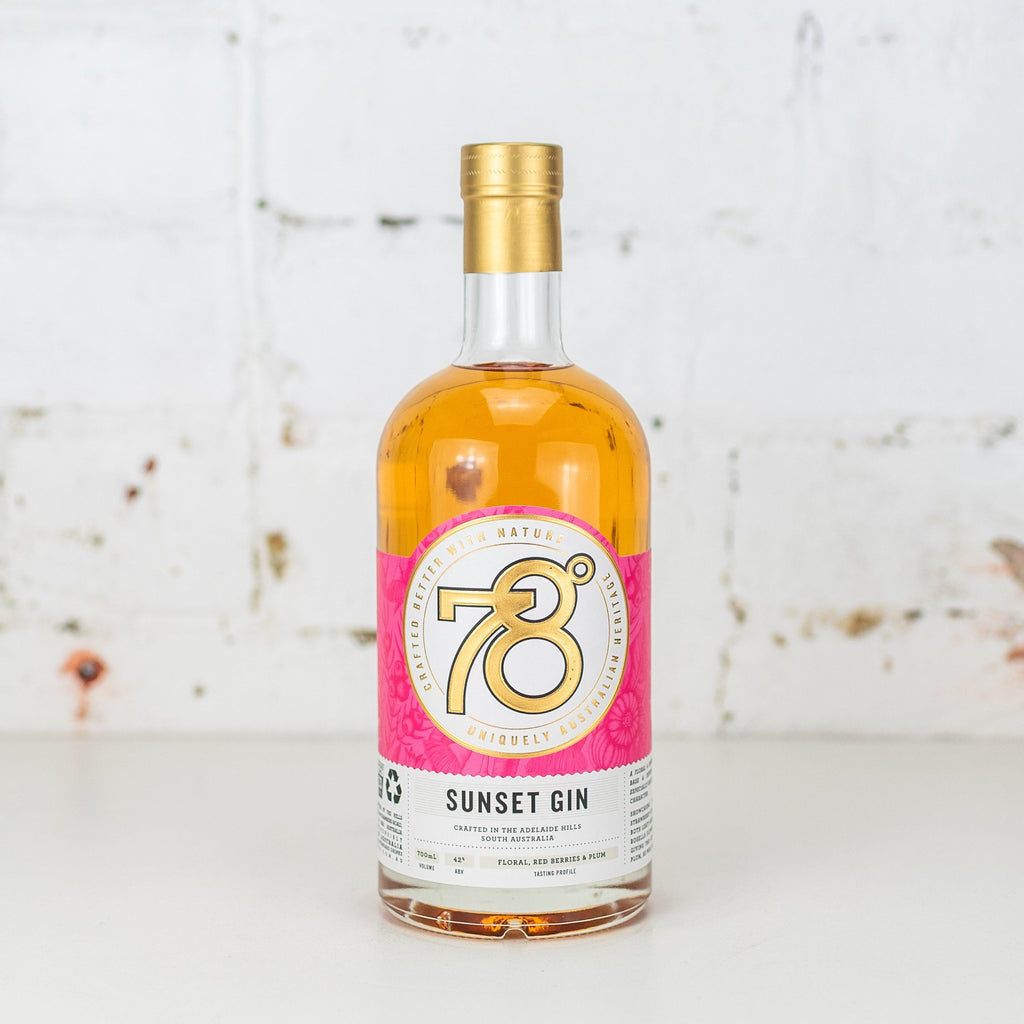 78 Degrees - Sunset Gin 700ml