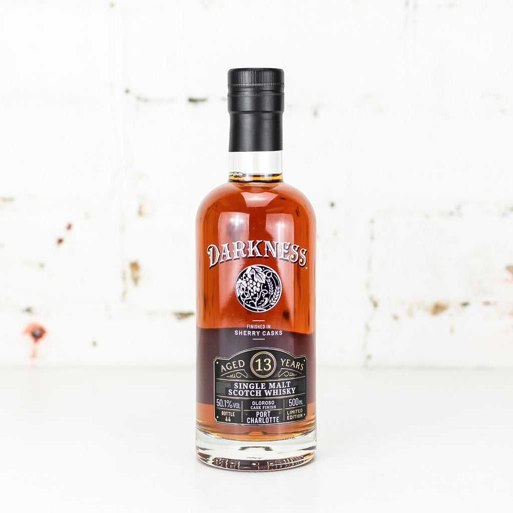 Darkness x Carwyn Cellars 'Port Charlotte 13 YO Oloroso Cask' 500ml