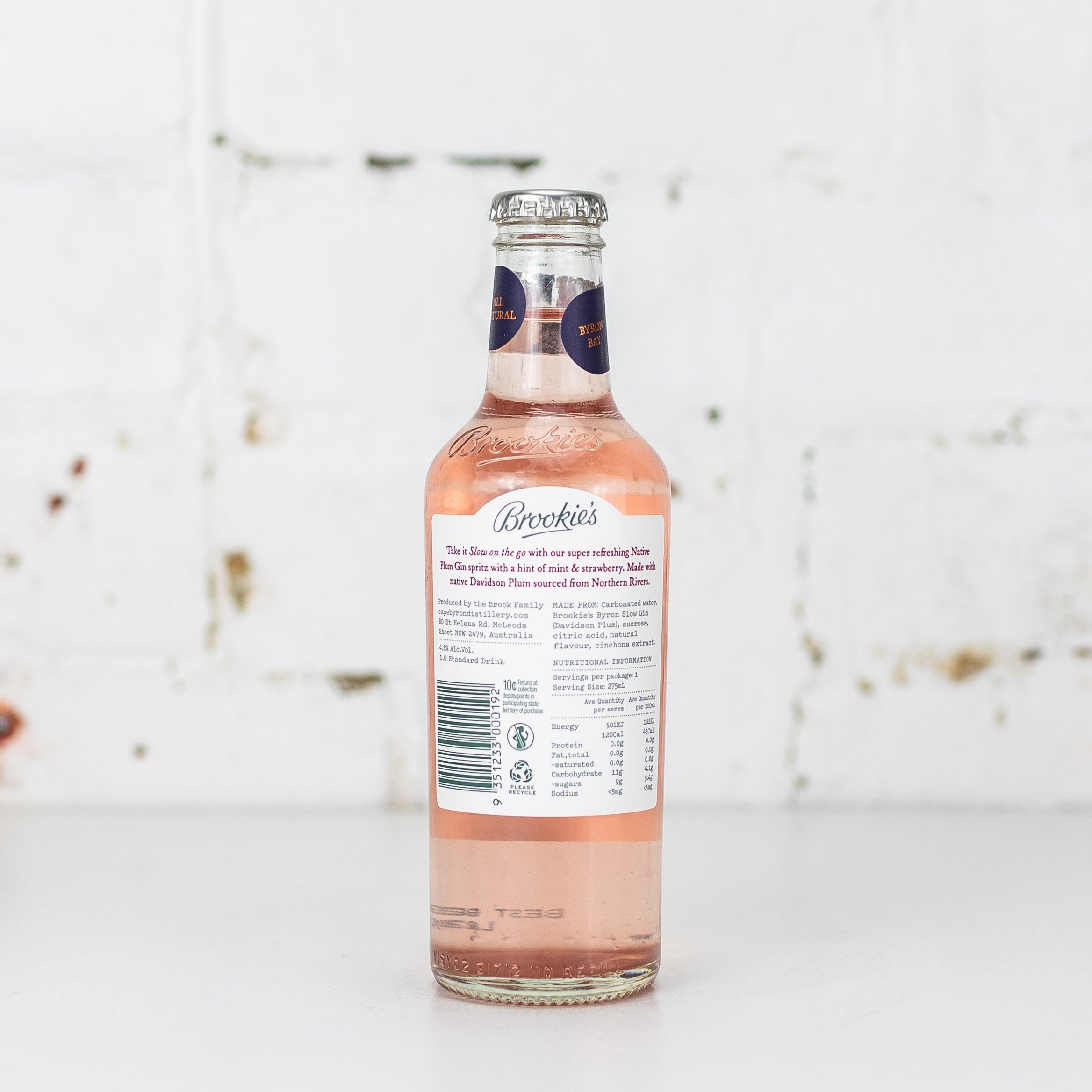 Brookies - Native Plum Spritz with Strawberry 275ml