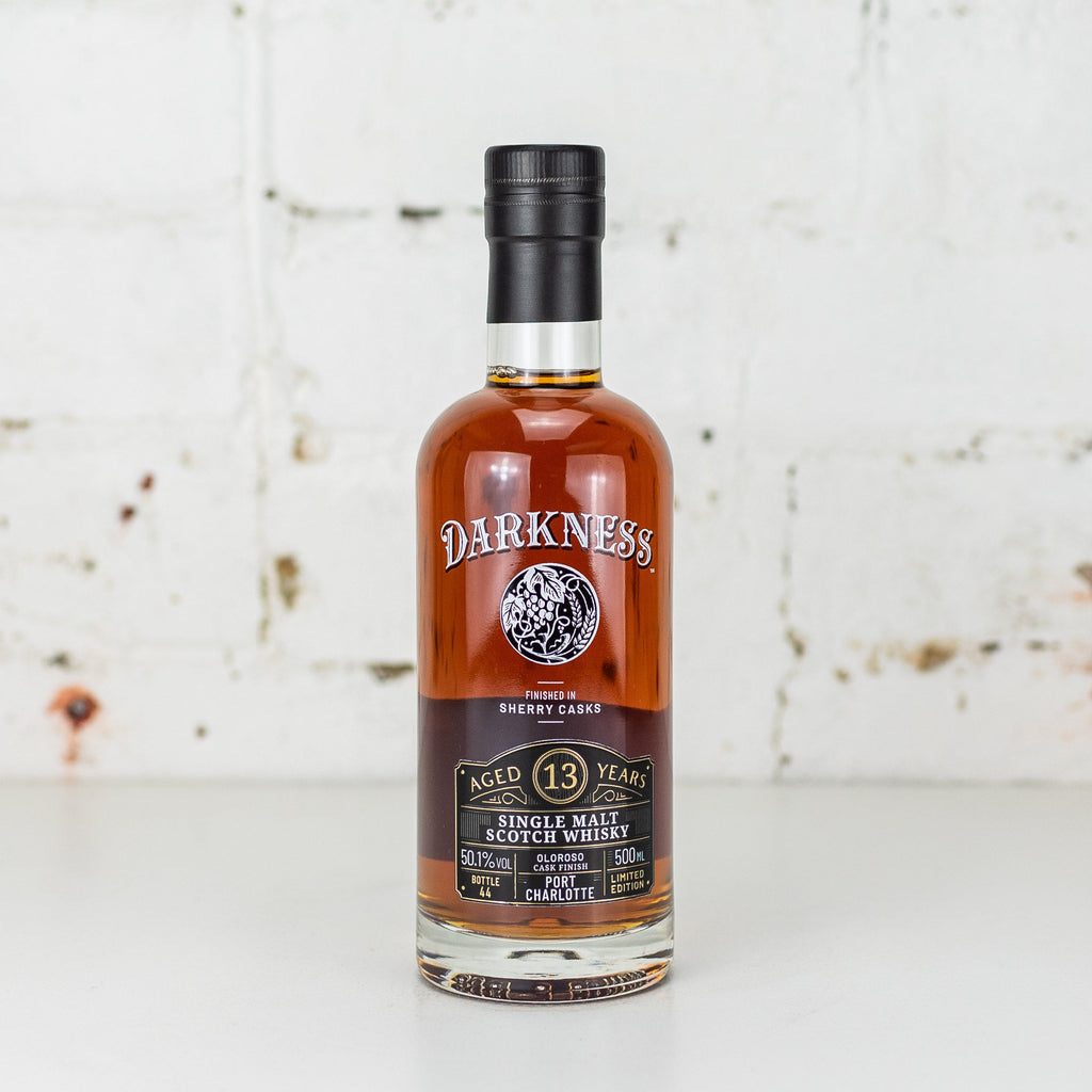 Darkness x Carwyn Cellars 'Port Charlotte 13 YO Oloroso Cask' 500ml