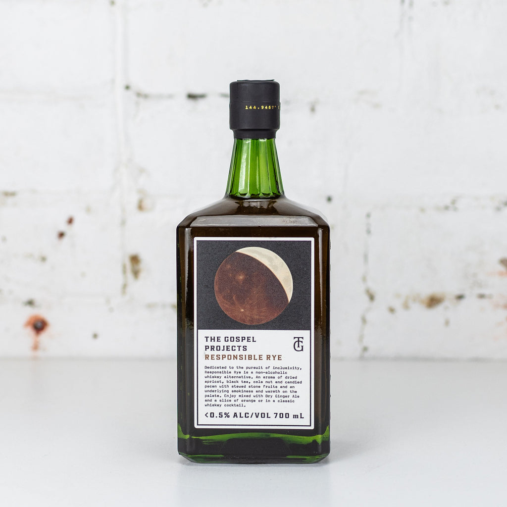 The Gospel - Responsible Rye Non Alc Rye Whiskey 700ml