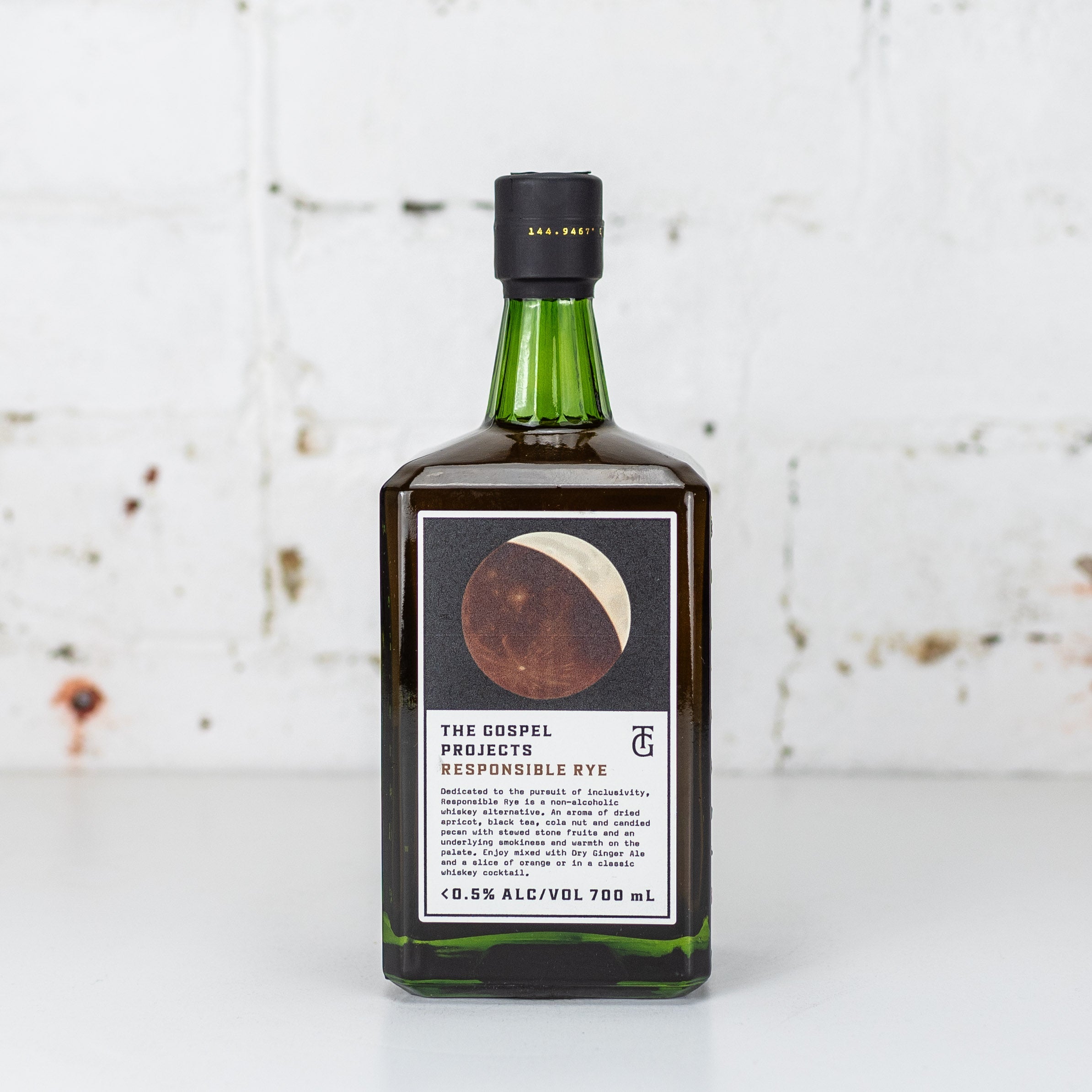 The Gospel - Responsible Rye Non Alc Rye Whiskey 700ml